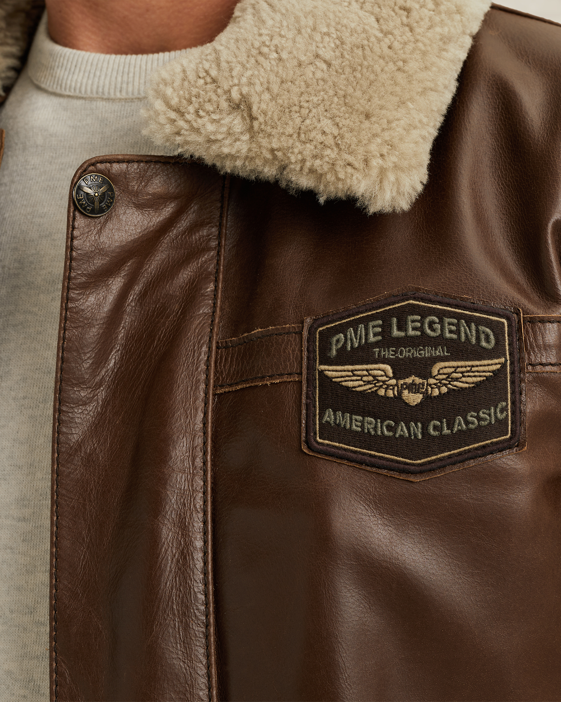 PME Legend Hudson leather jacketx