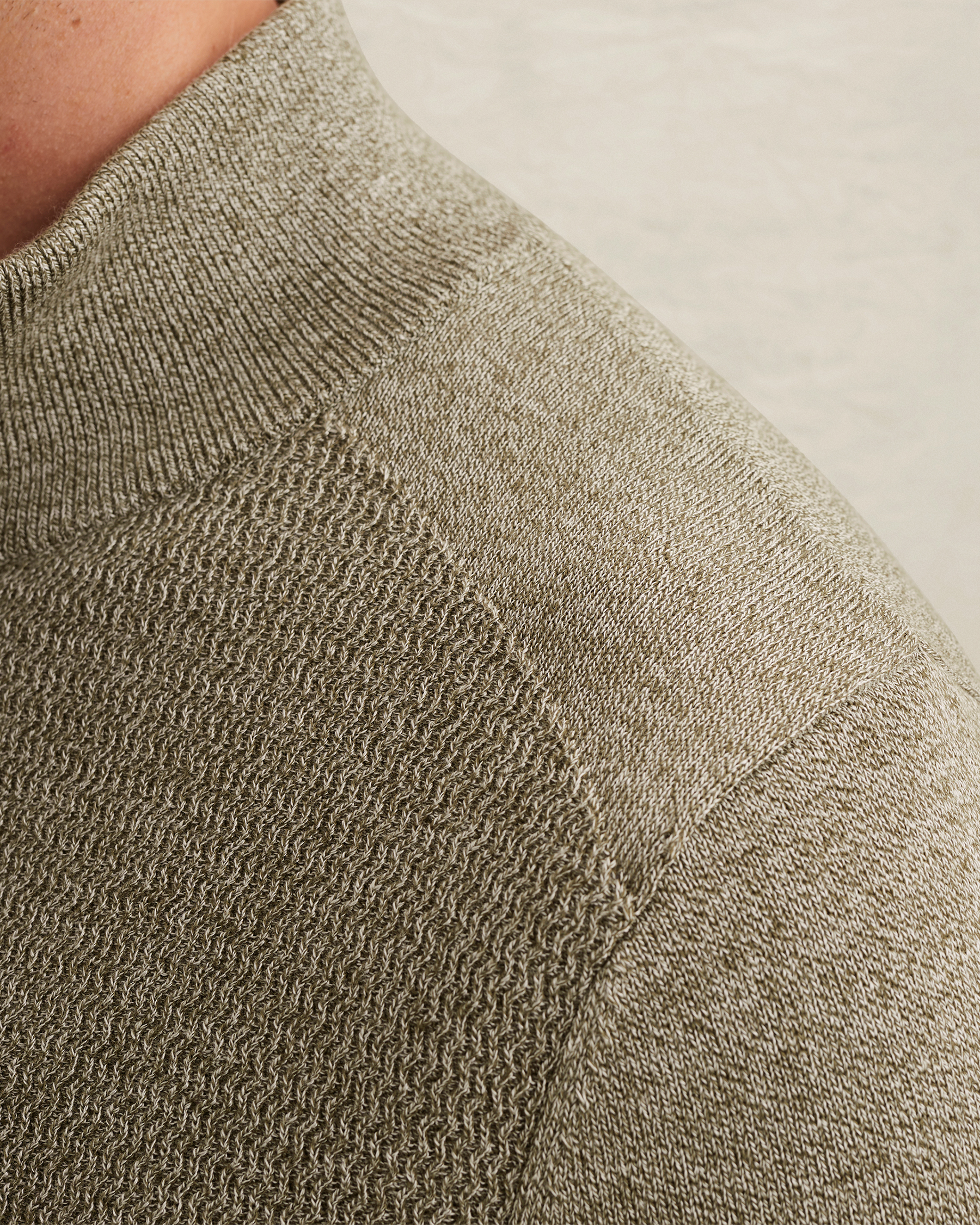 PME Legend Cardigan with zipper closure and stand-up collarx