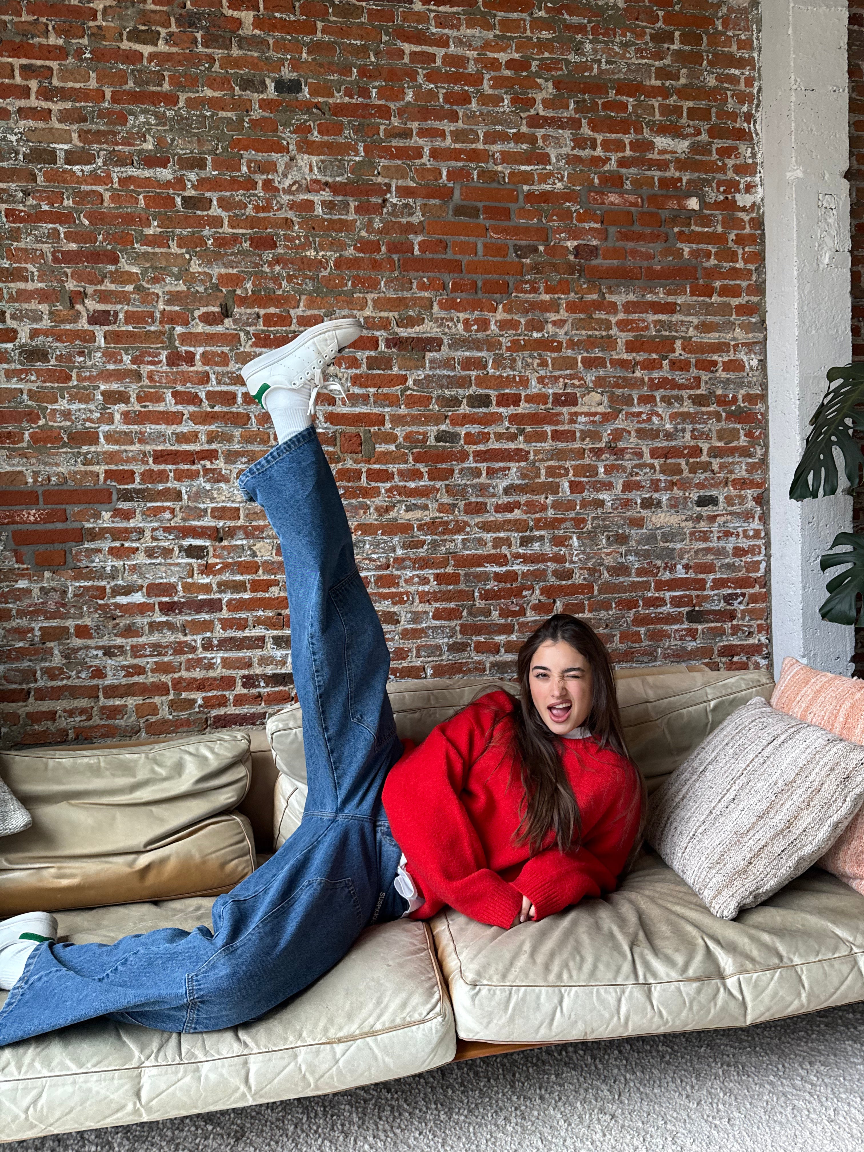 Suspicious Antwerp Polkaline / Suspicious Double Knee Jeans - Blue