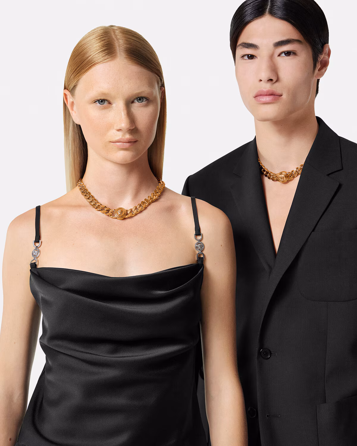 Versace Chain Medusa Necklace