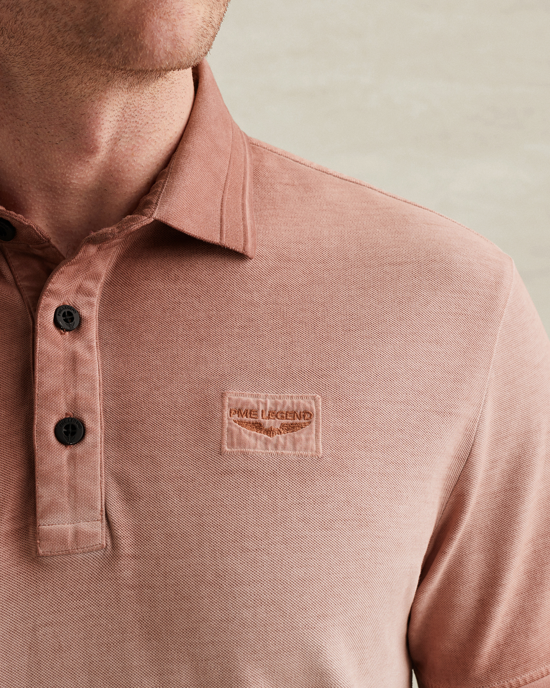 PME Legend Polo shirt in piqué with flight pocketx