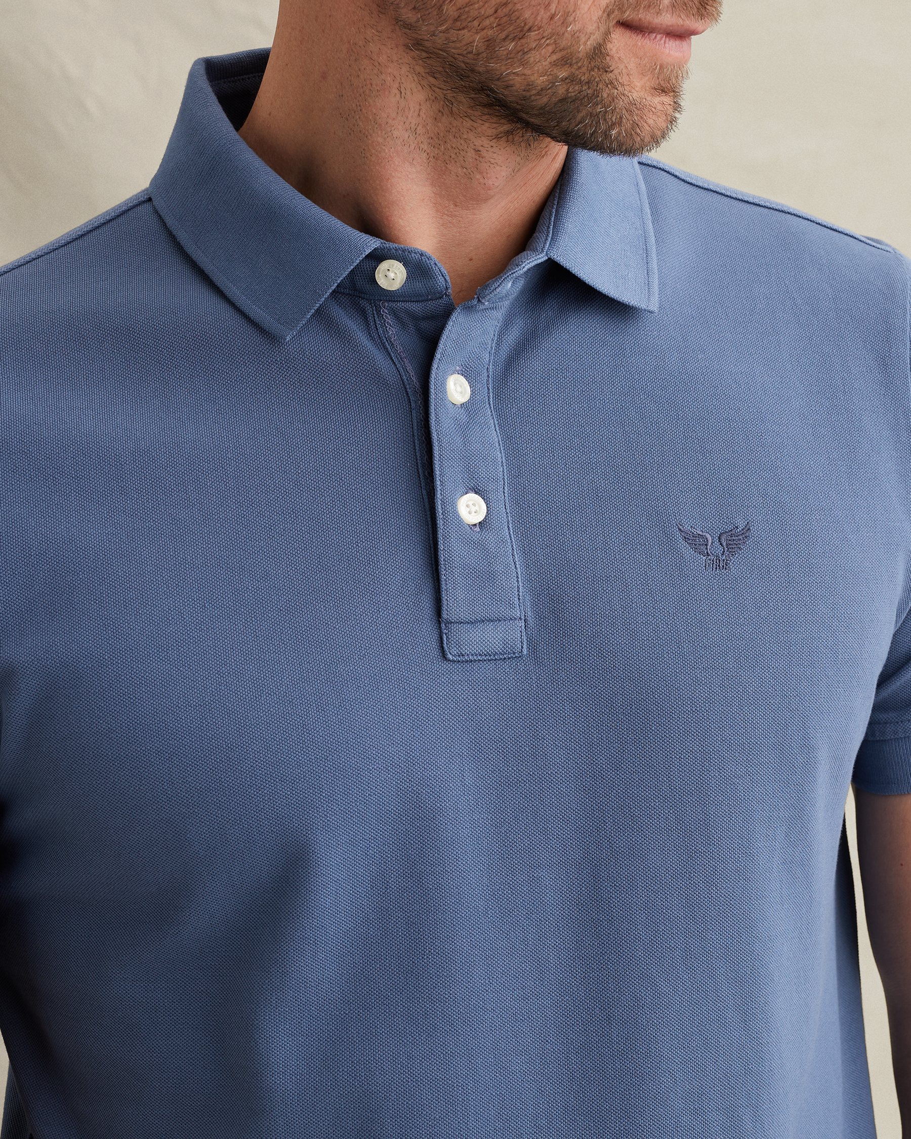 PME Legend Polo shirt with ribbed collarx