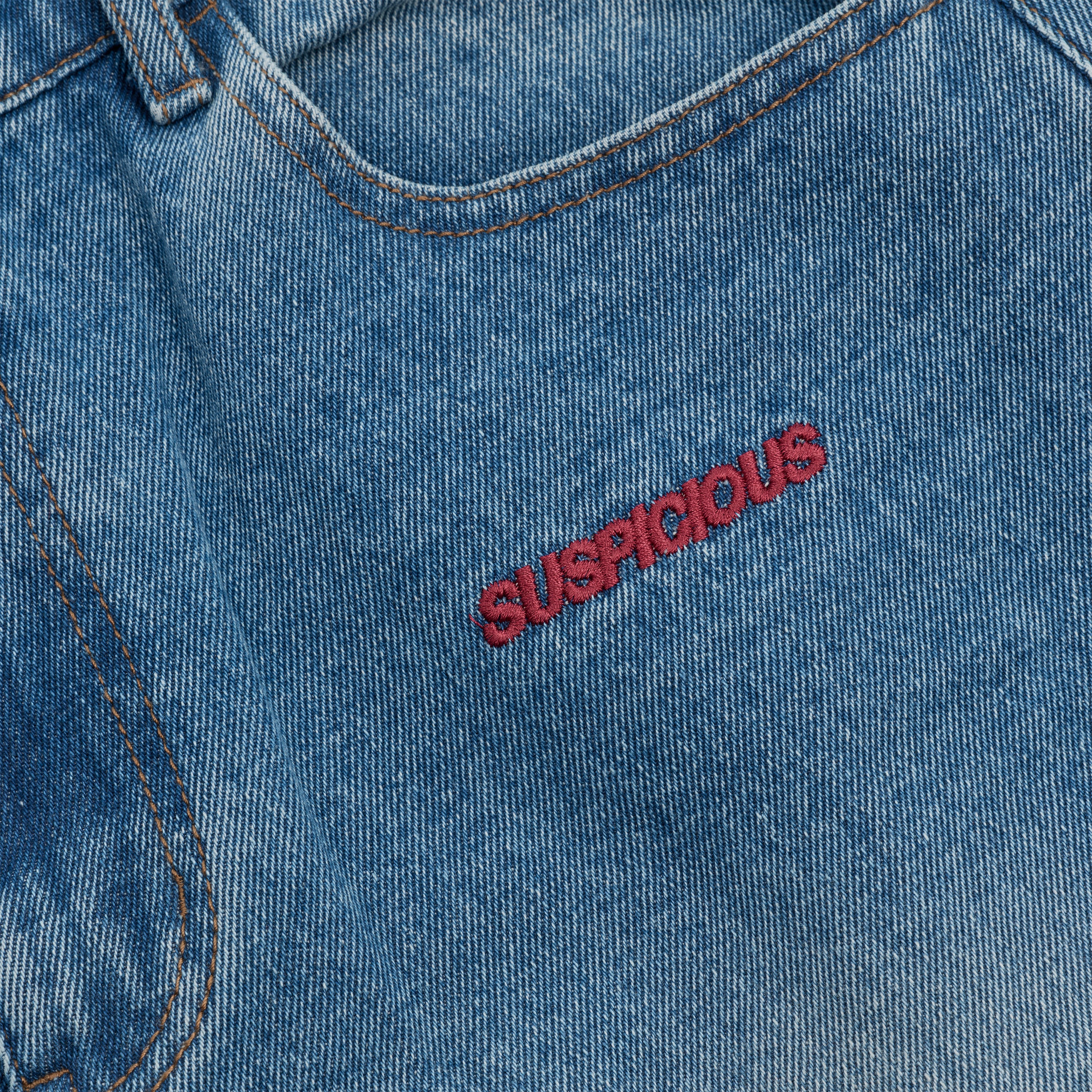 Suspicious Antwerp PL / SSPCS Club Barrel Jeans - Washed Blue