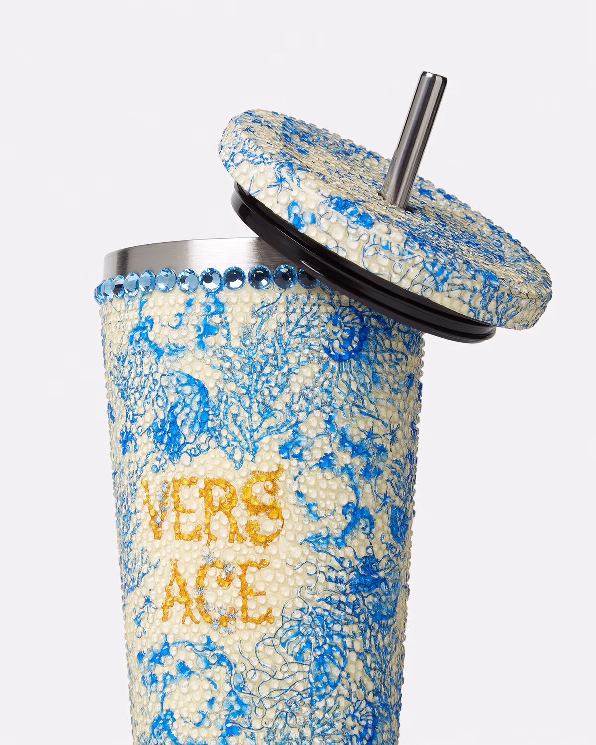Versace Crystal Underwater Barocco Travel Cup