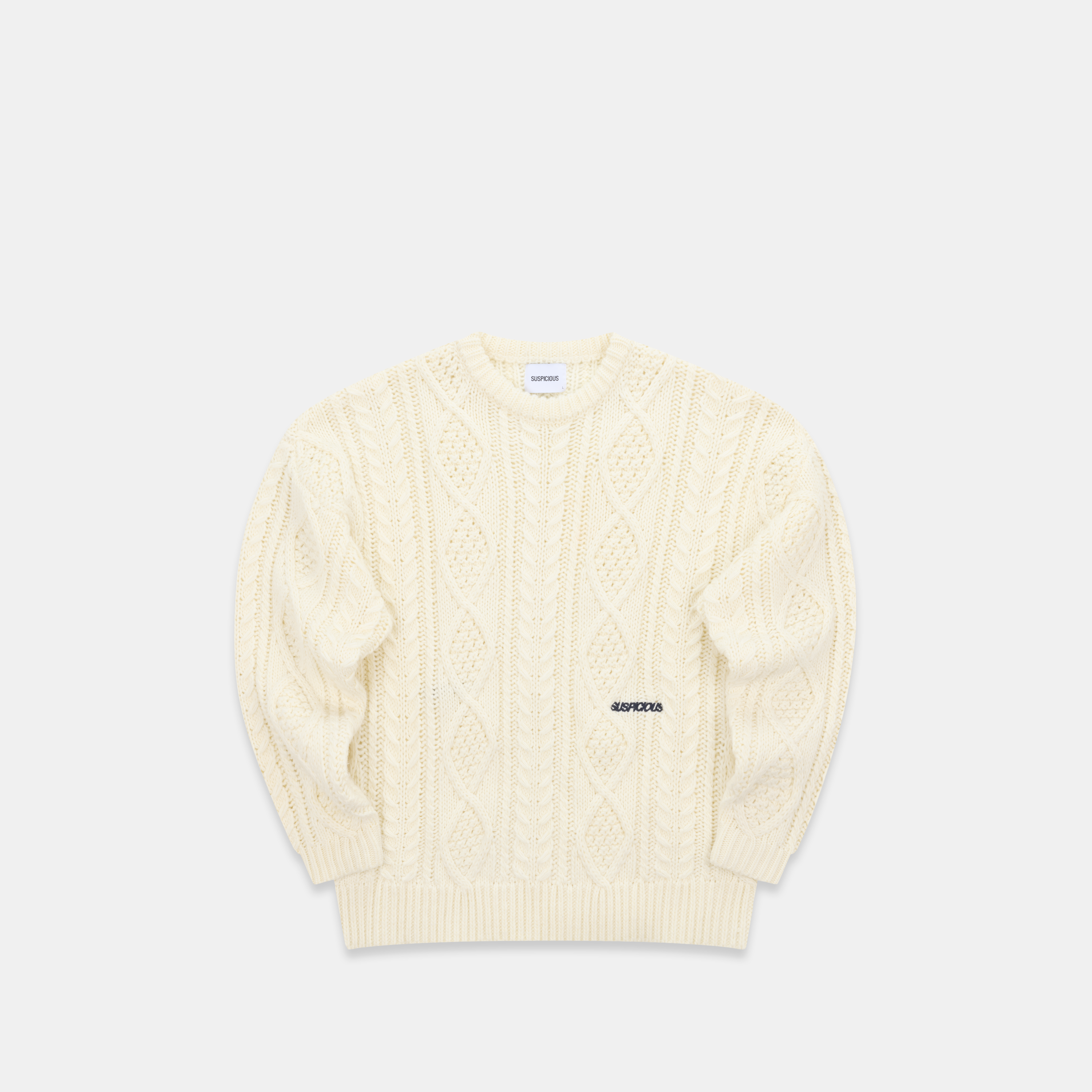 Suspicious Antwerp Winter2 / Essentials Big Knit - Off-White
