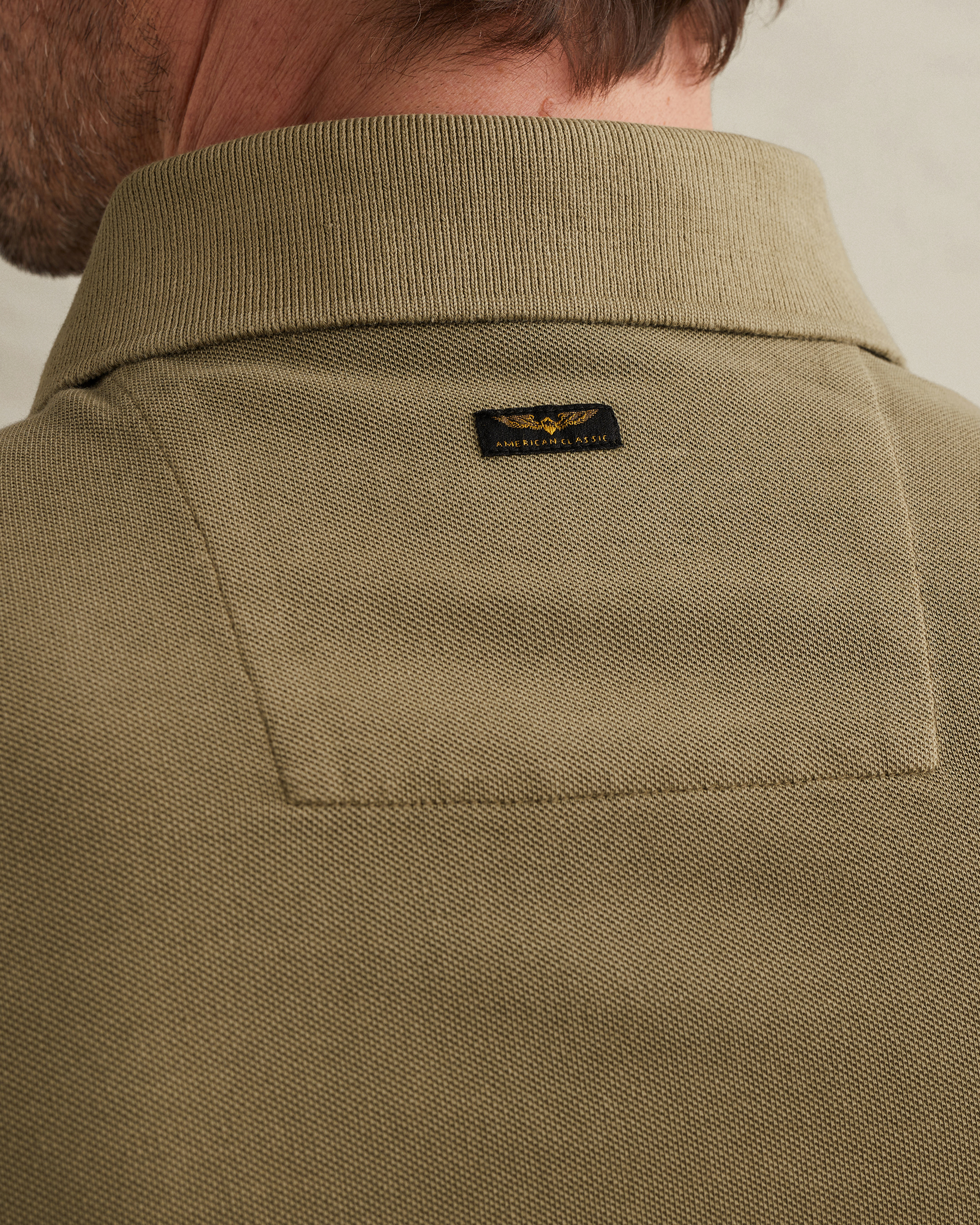 PME Legend Polo shirt with tailwing logo and garment-dye washx