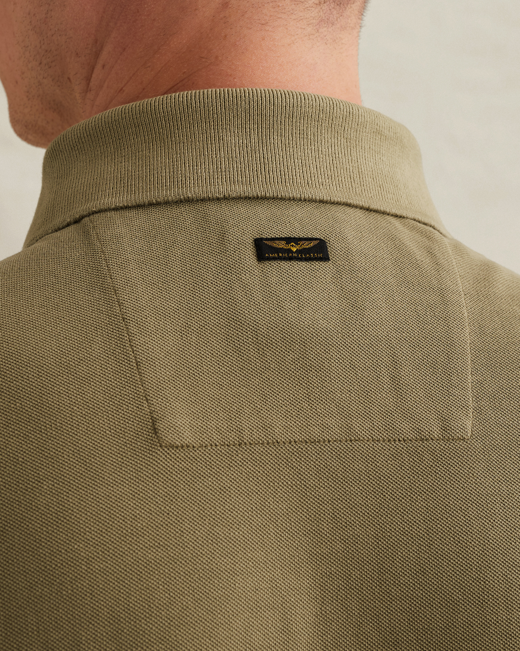 PME Legend Polo shirt with garment-dye wash in piquéx