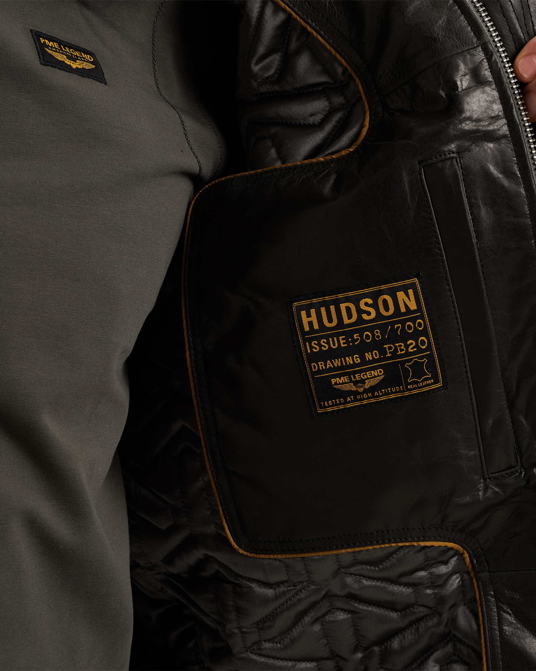 PME Legend Hudson leather jacketx
