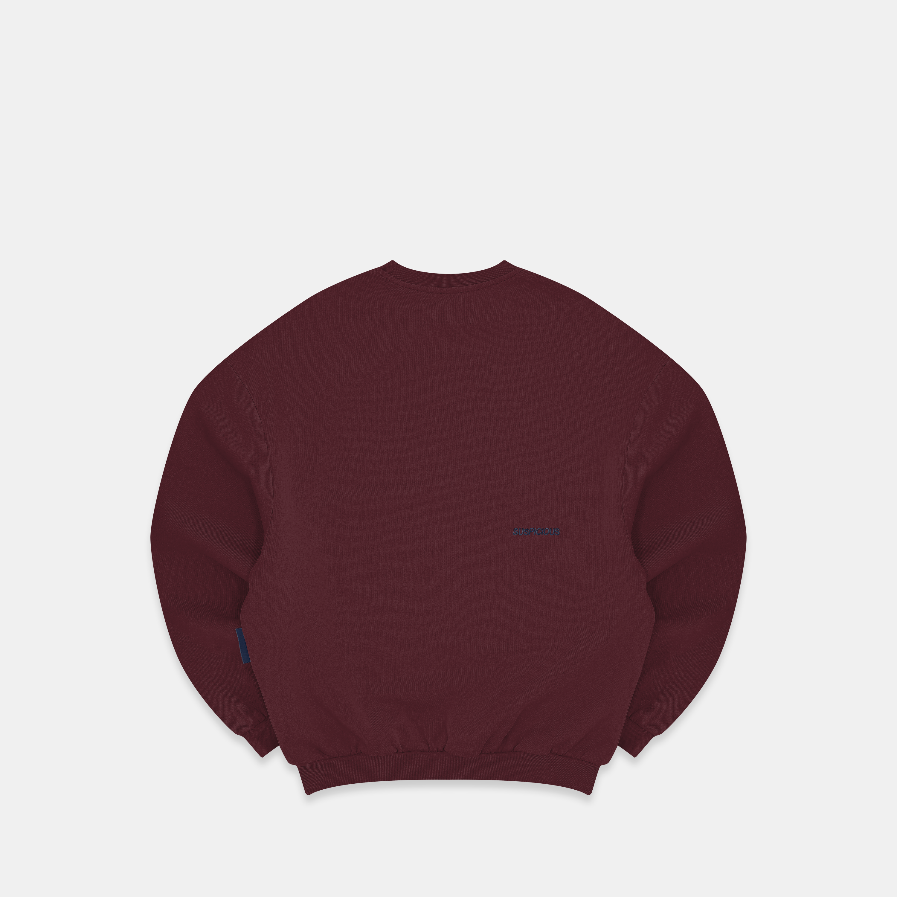 Suspicious Antwerp The Essentials Crewneck - Burgundy