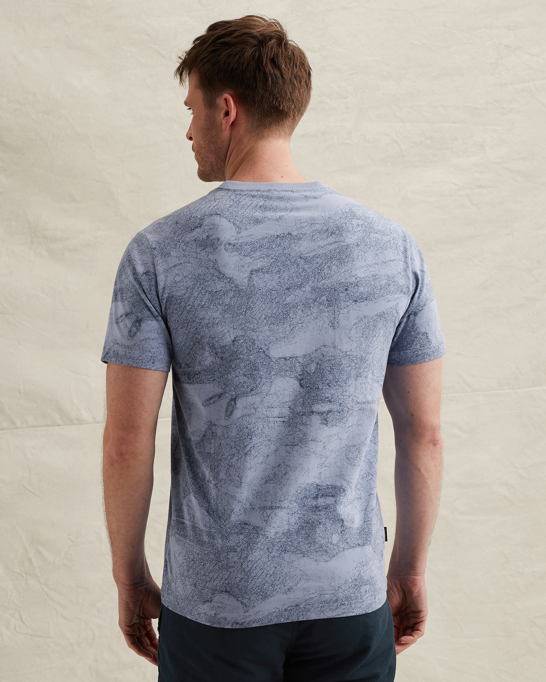 PME Legend T-shirt in soft jersey with allover printx