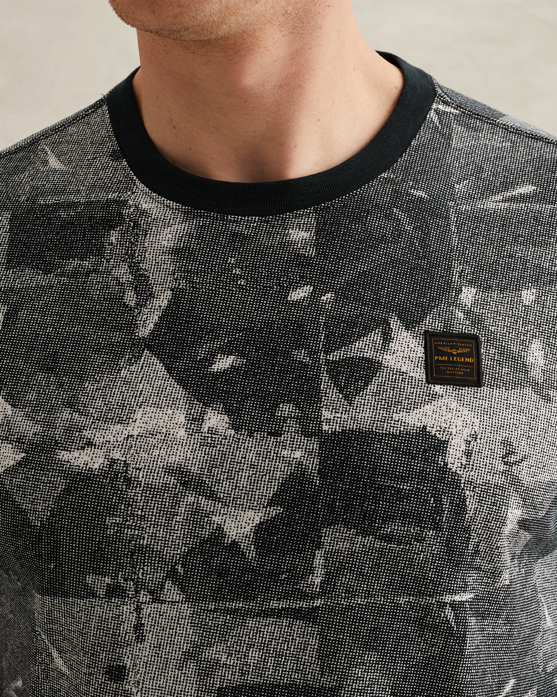 PME Legend T-shirt in jersey with allover printx