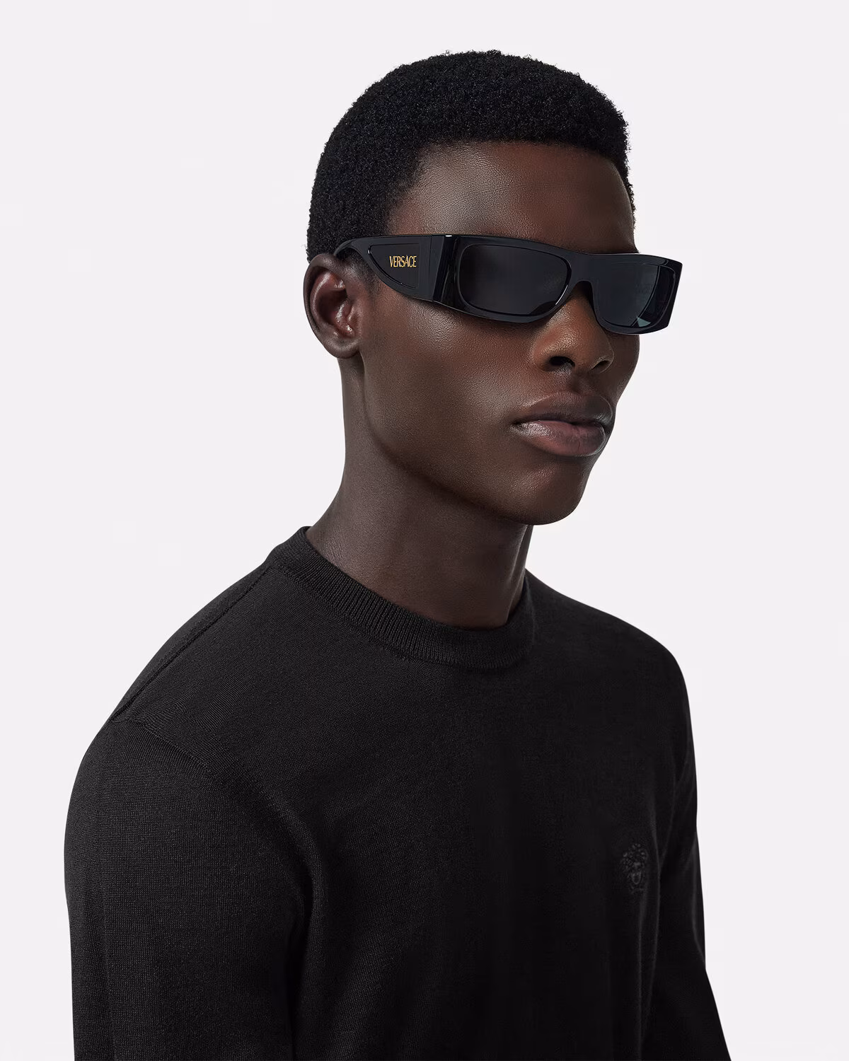 Versace Lens Logo Sunglasses