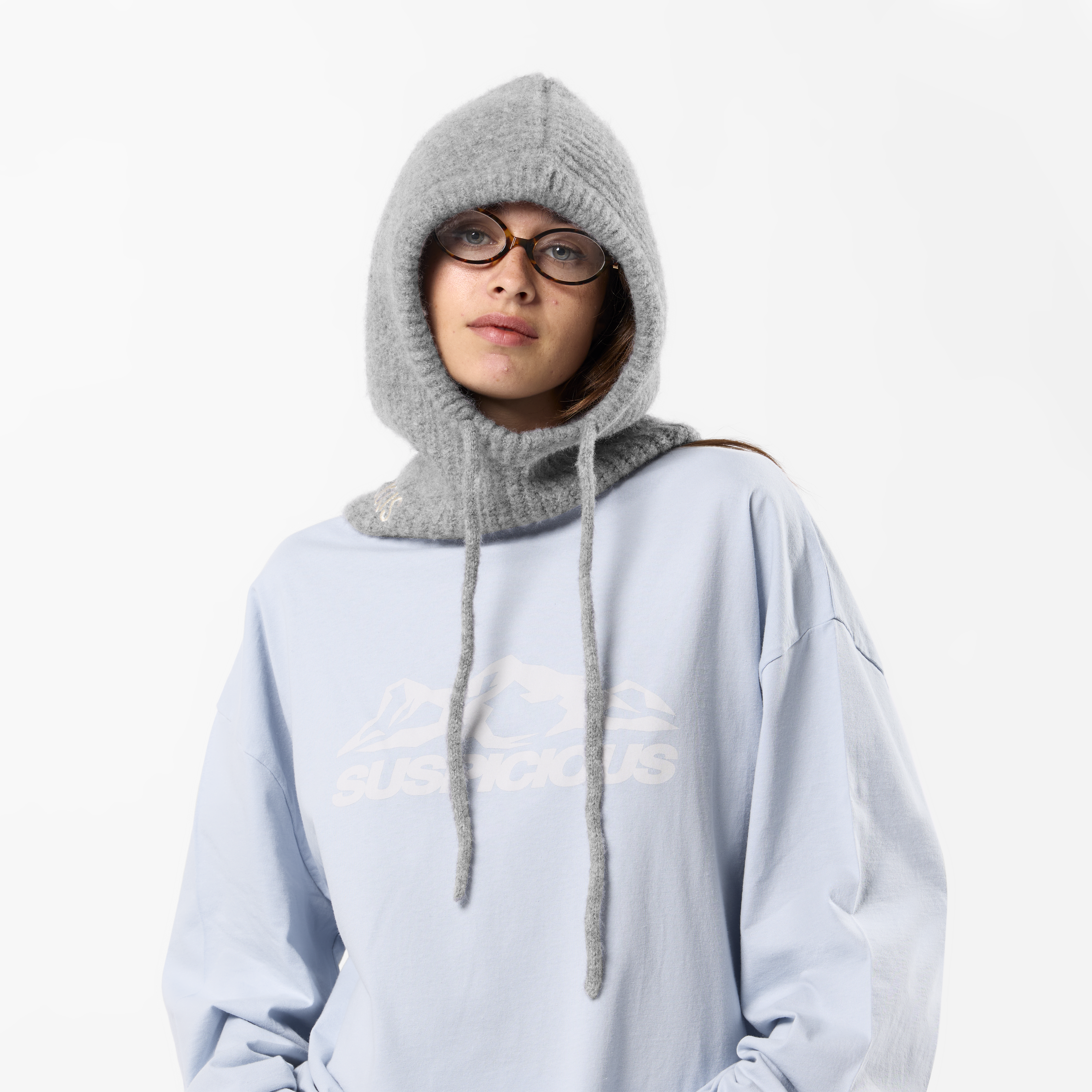 Suspicious Antwerp Winter3 / Flow Balaclava - Neutral Heather
