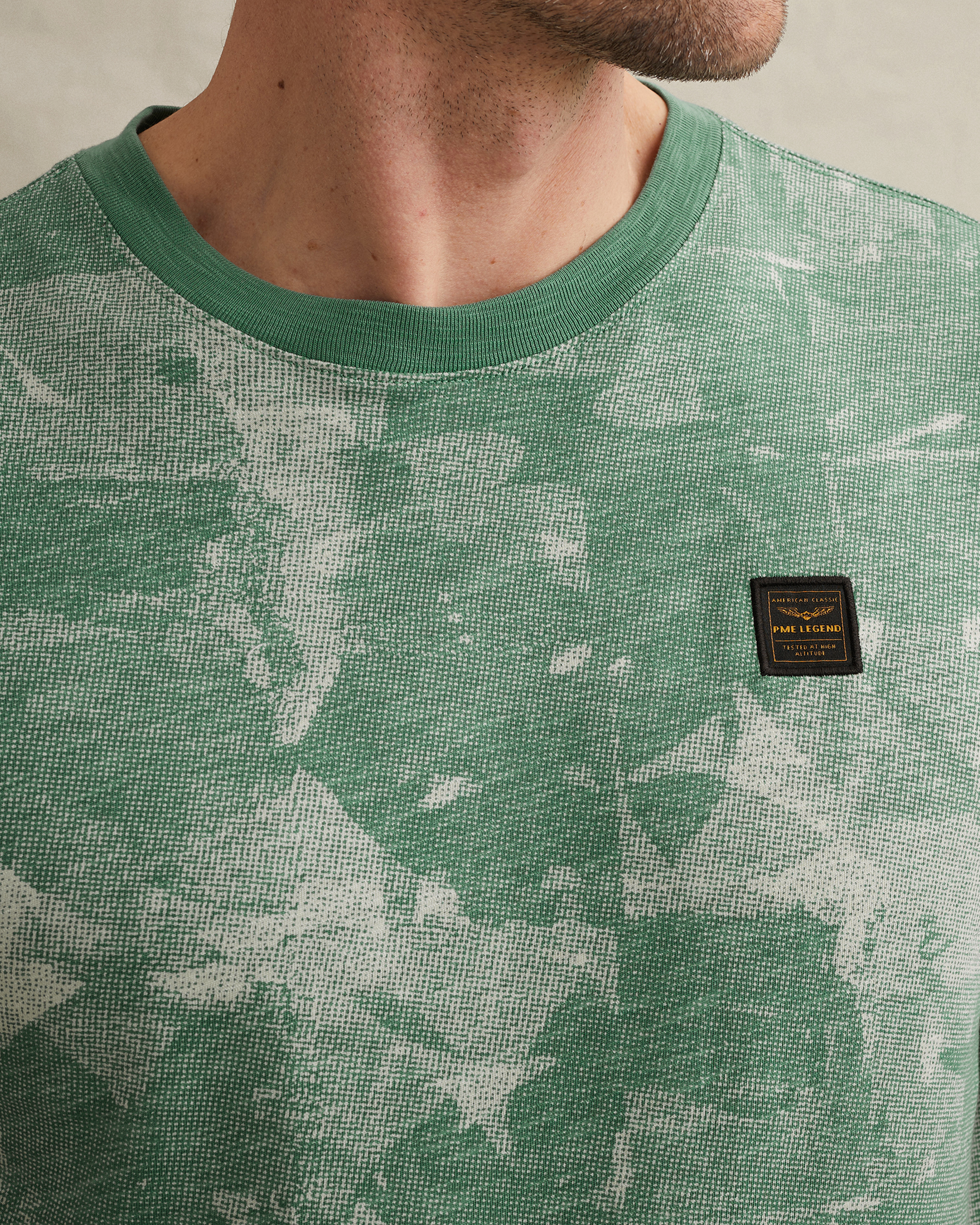 PME Legend T-shirt in jersey with allover printx