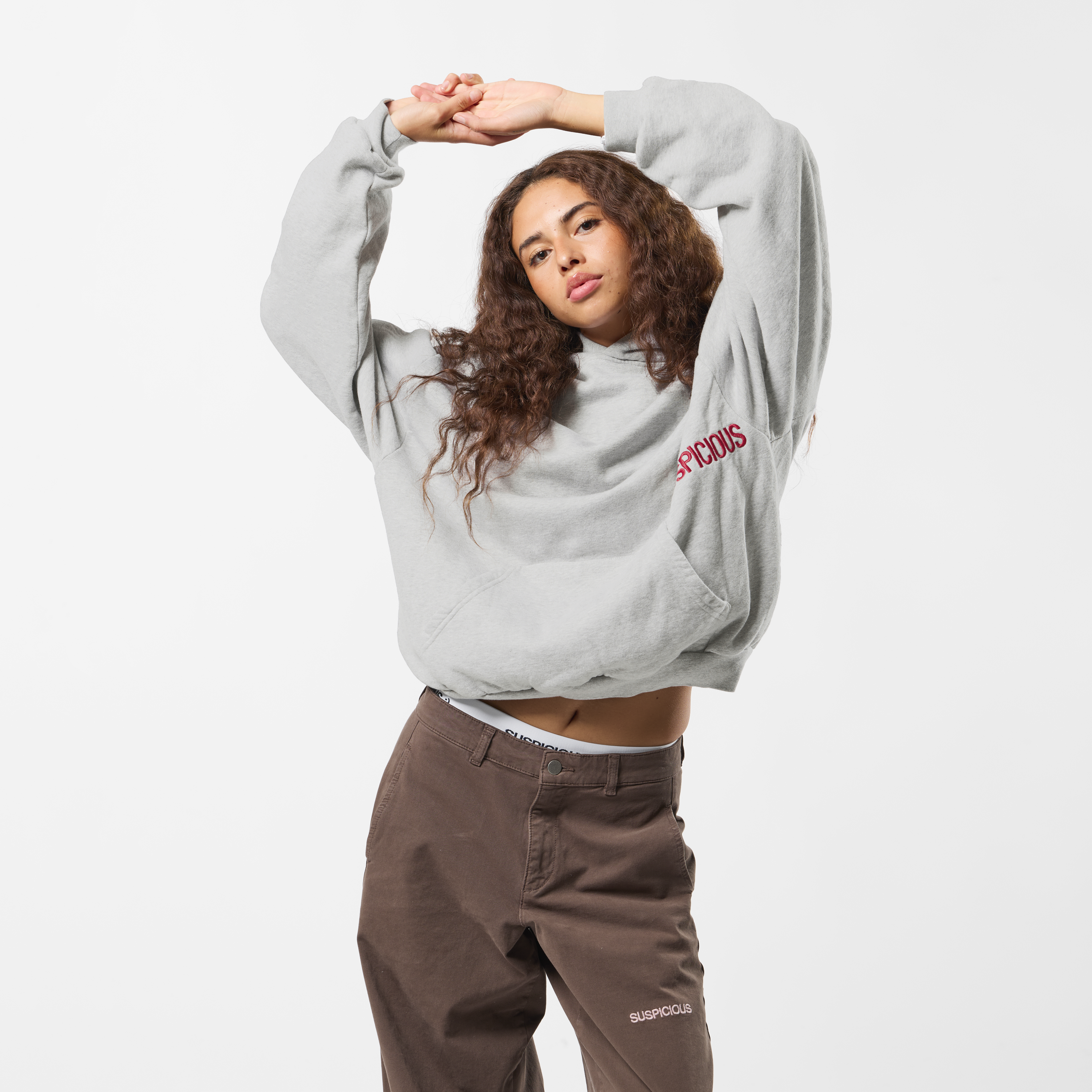 Suspicious Antwerp Fall / Core Hoodie - Neutral Heather