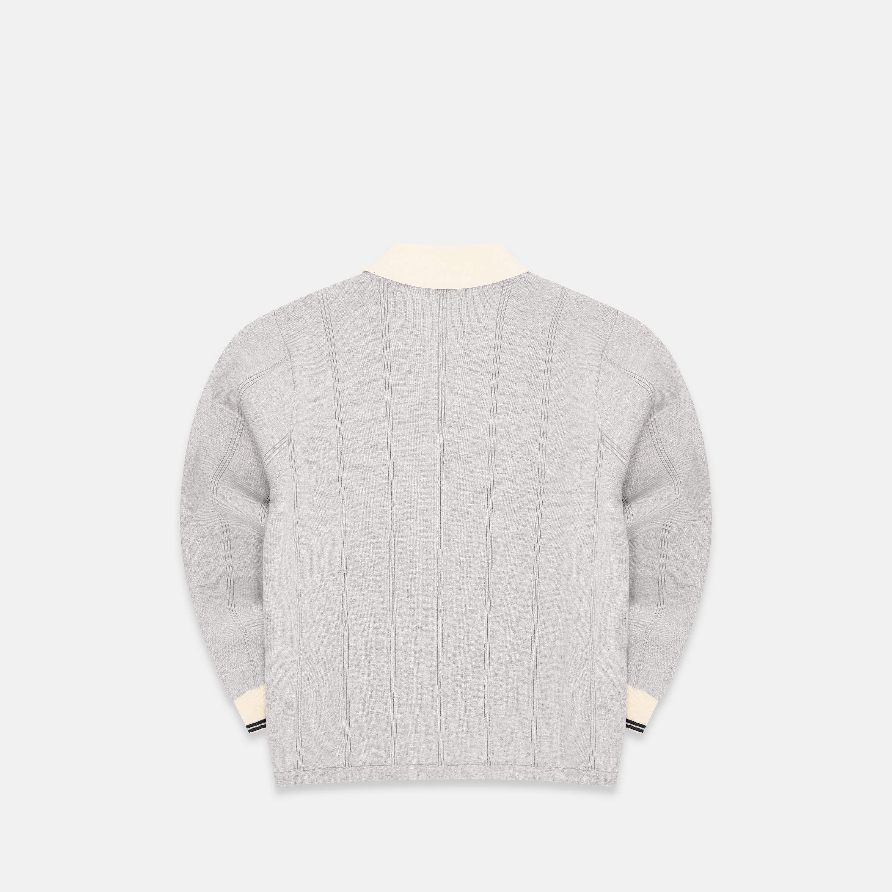 Suspicious Antwerp Football / Knitted Football Polo - Neutral Heather