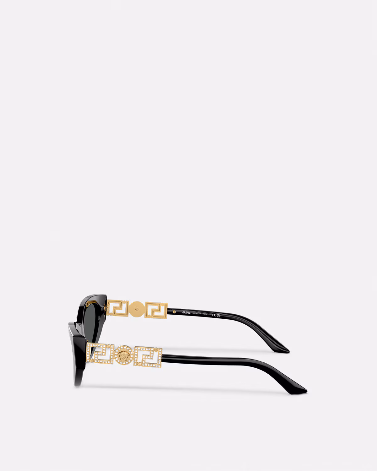 Versace Greca Strass Cat-Eye Sunglasses