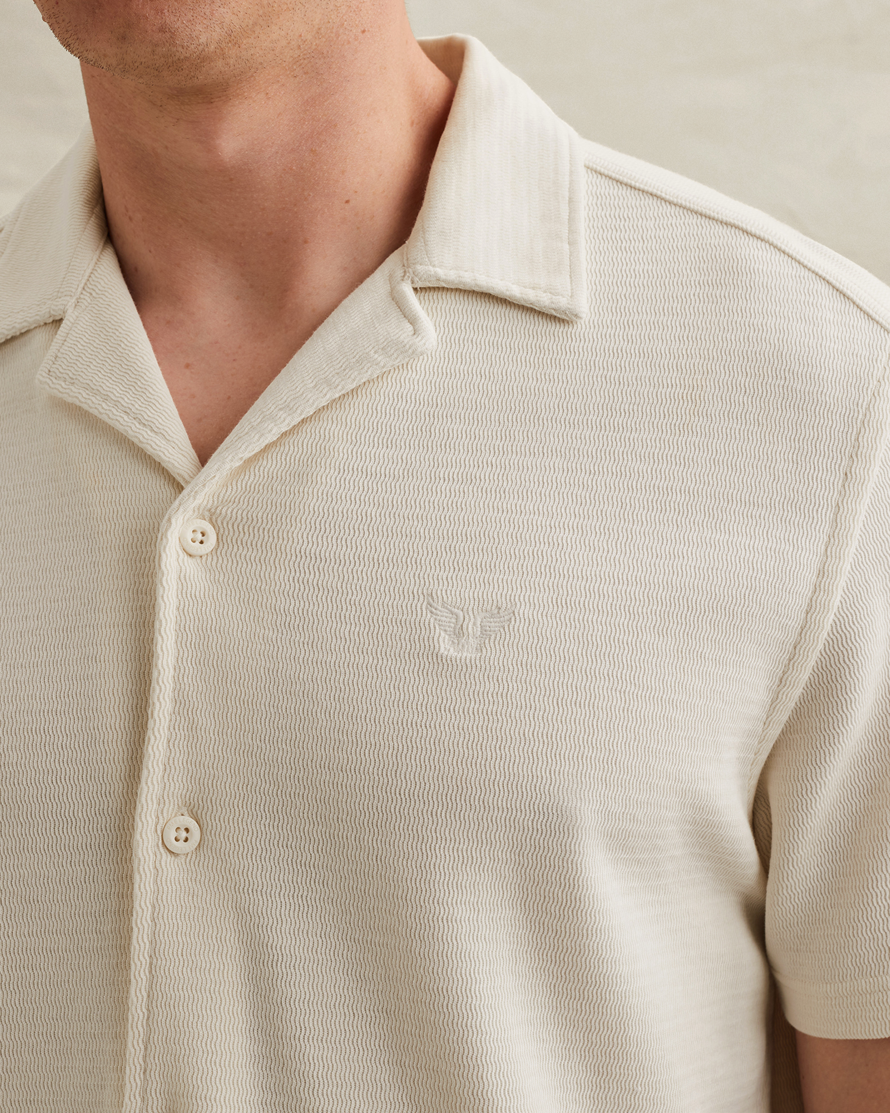PME Legend Shirt with short sleeves in jerseyx