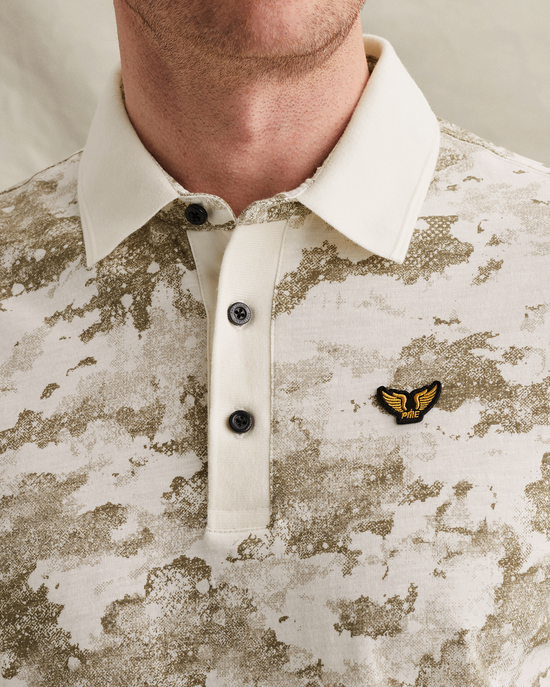 PME Legend Polo shirt in slub jerseyx