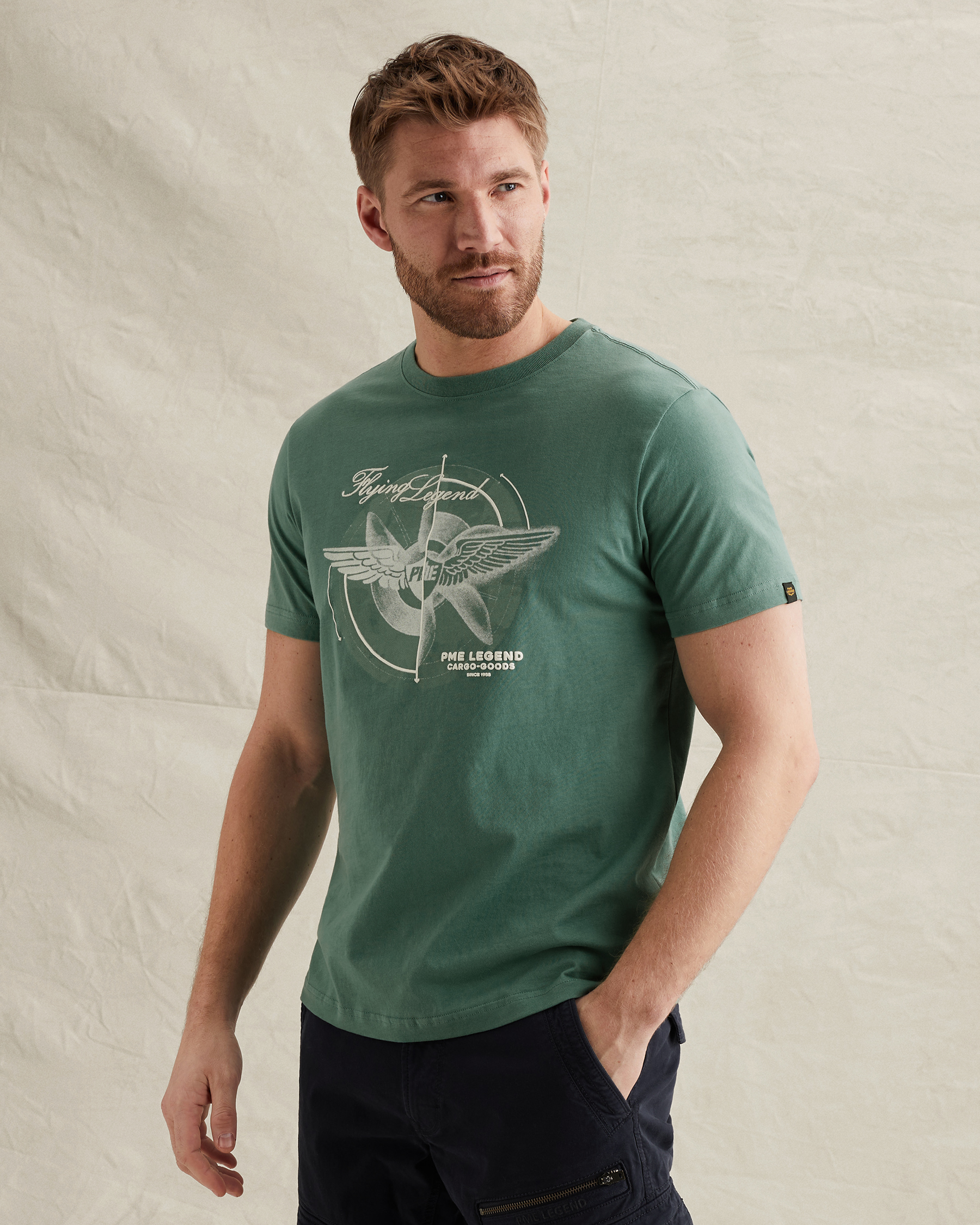 PME Legend T-shirt in jersey with large artwork on the chestx