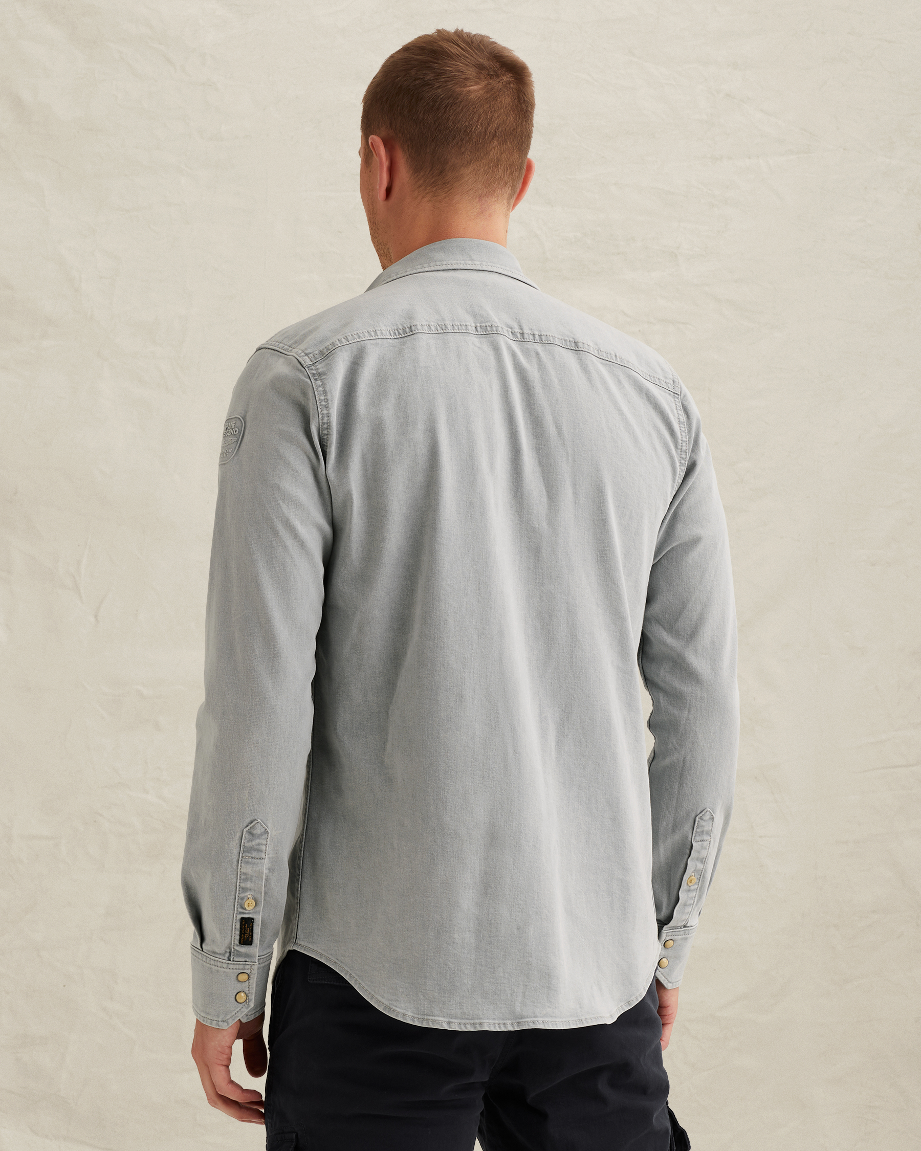 PME Legend Denim shirt with chest pocketsx