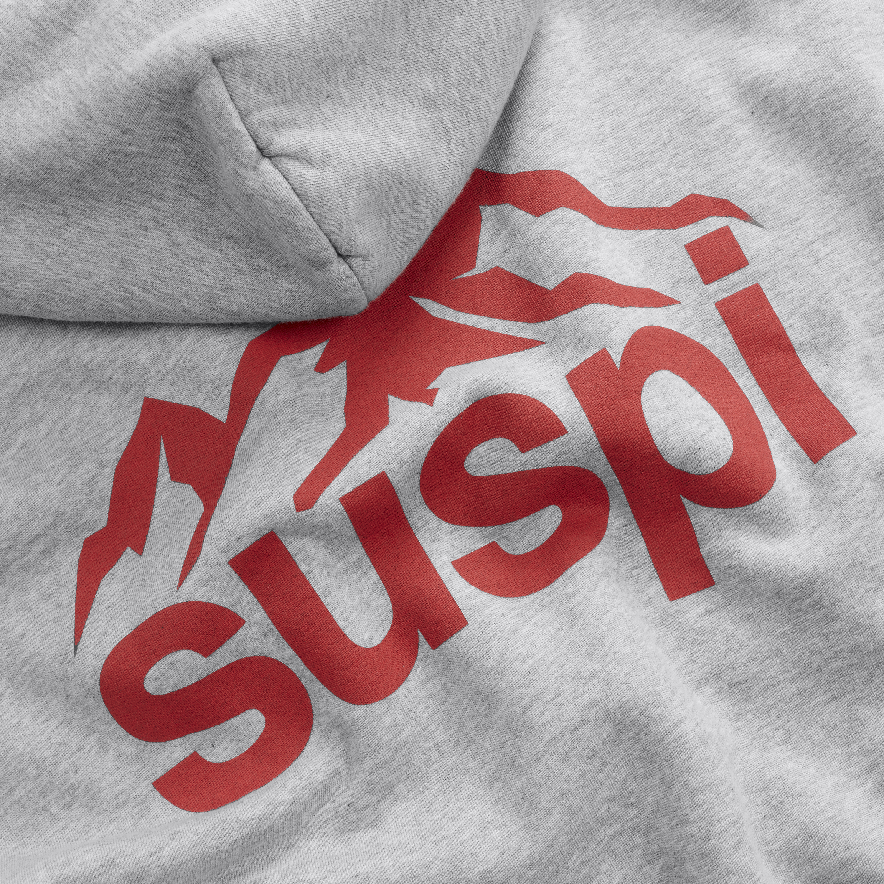Suspicious Antwerp Winter1 / Landscape Hoodie - Heather Grey