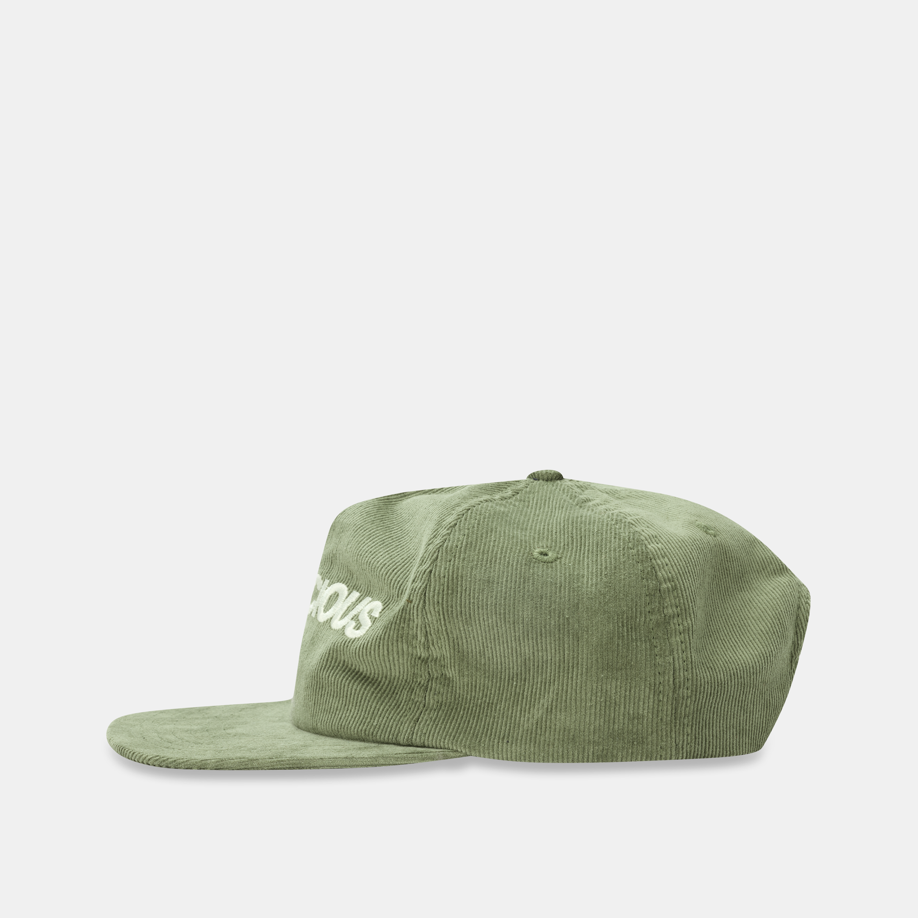 Suspicious Antwerp Winter1 / Corduroy Cap - Lichen Green