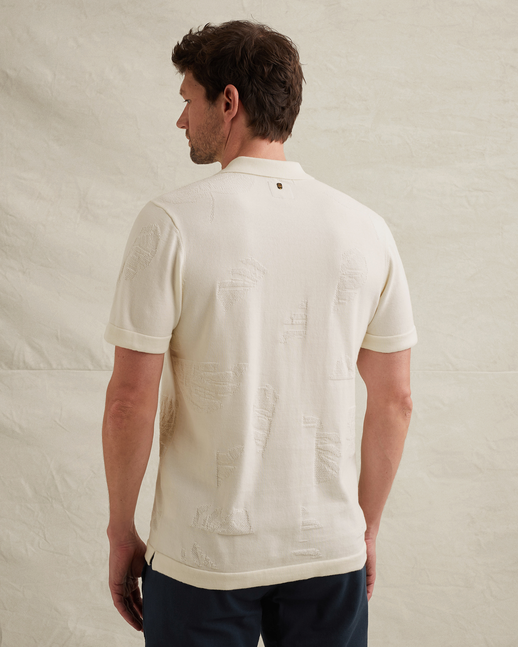 PME Legend Polo shirt with allover printx