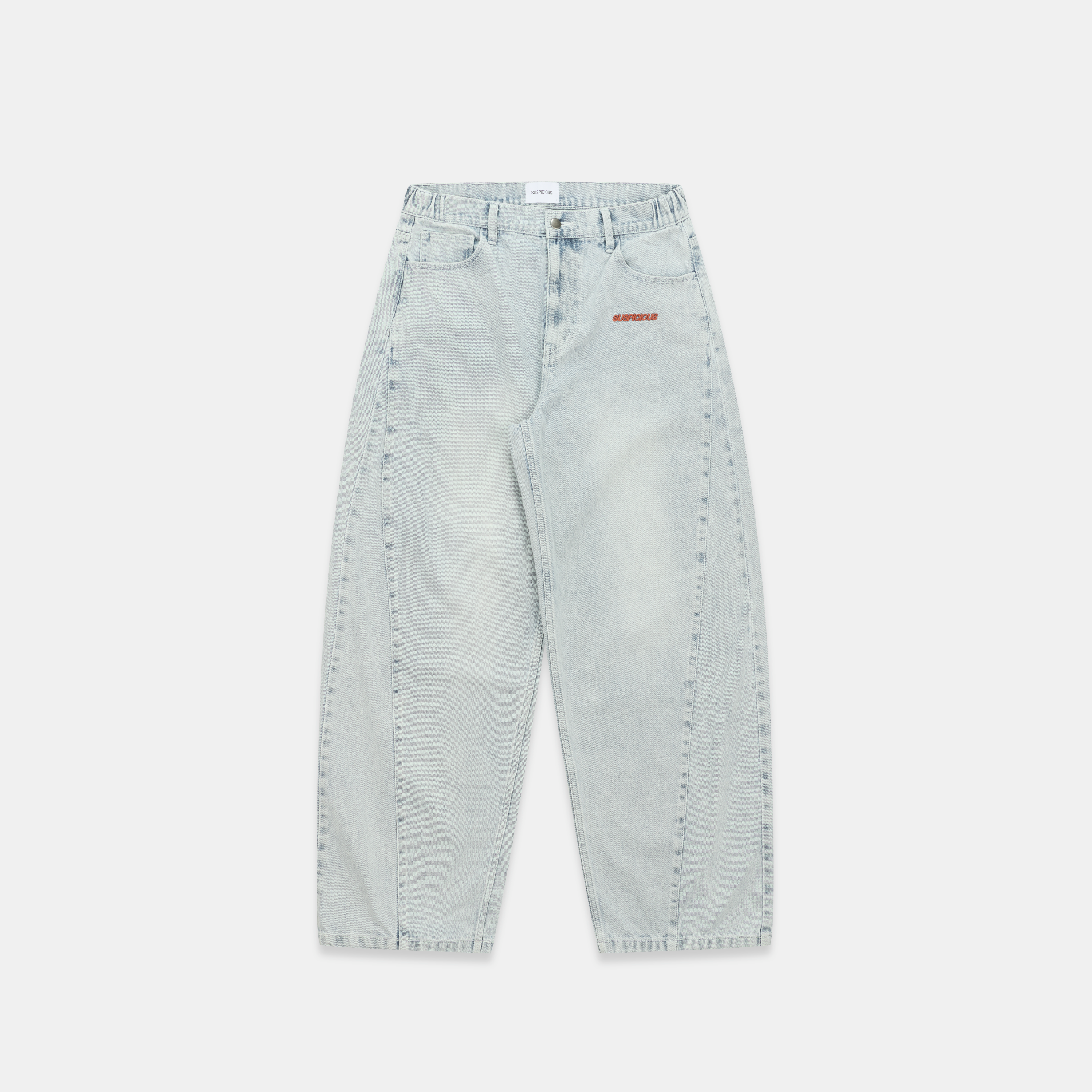 Suspicious Antwerp Fall / SSPCS Club Barrel Jeans - Bleached