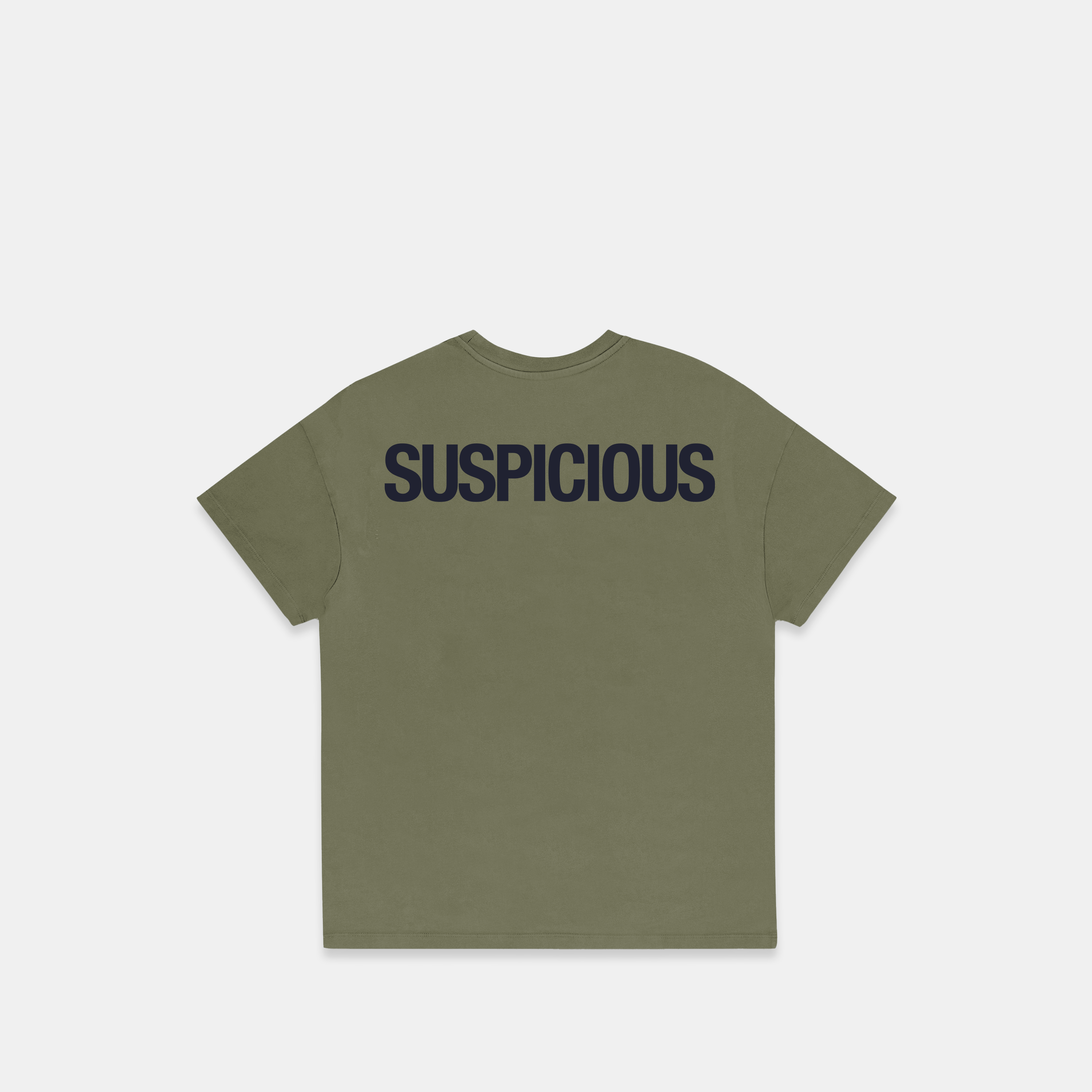 Suspicious Antwerp The Suspicious Tee - Sage