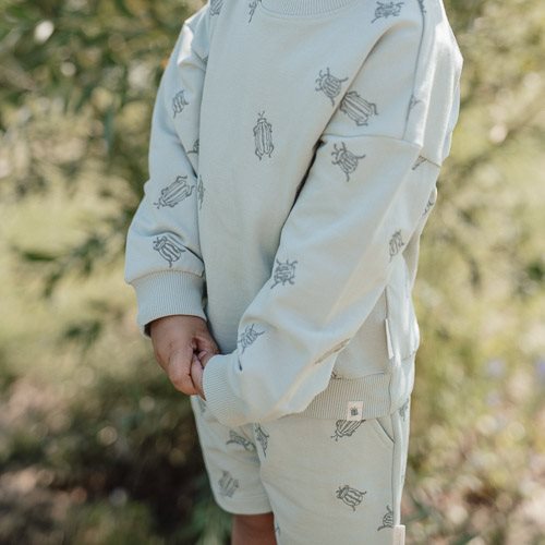 Little Dutch Shorts Forest Mint Bugs - 104
