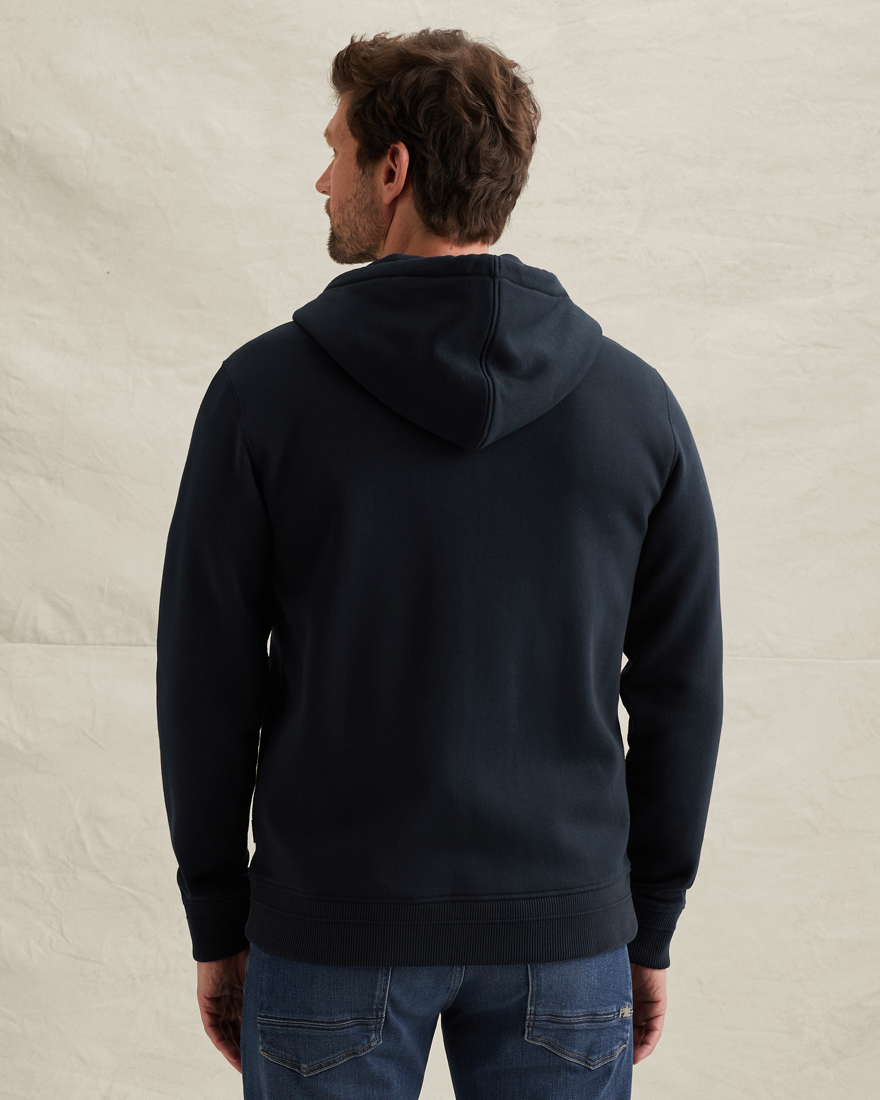 PME Legend Sweat jacket with hood and zipper closurex