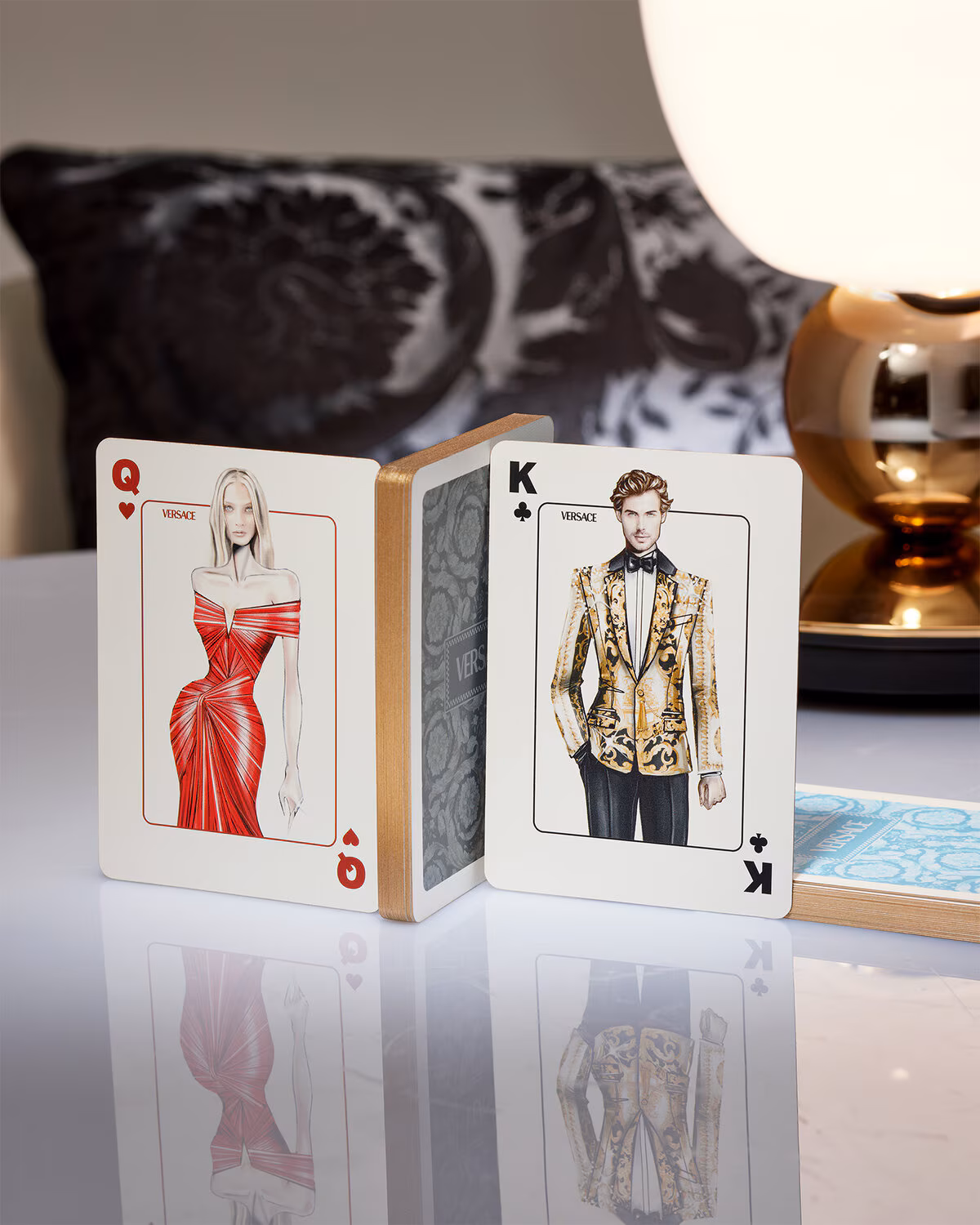 Versace Medusa Playing Cards Set