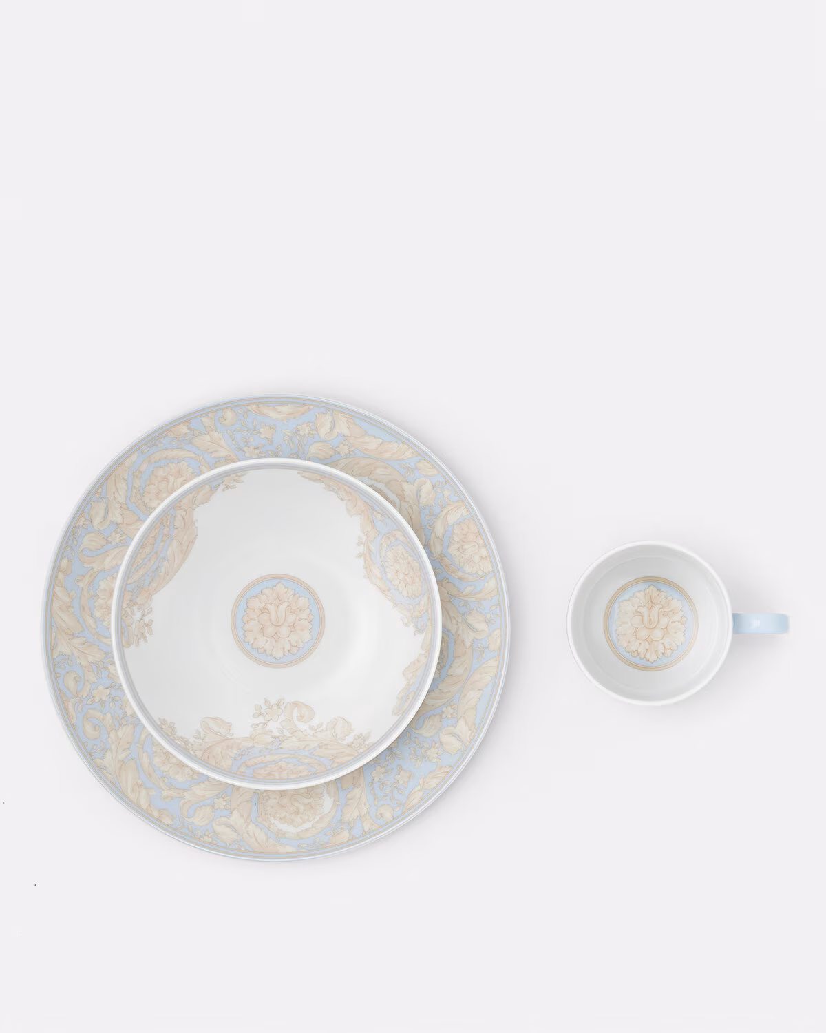 Versace Barocco Baby Plate 3-Set