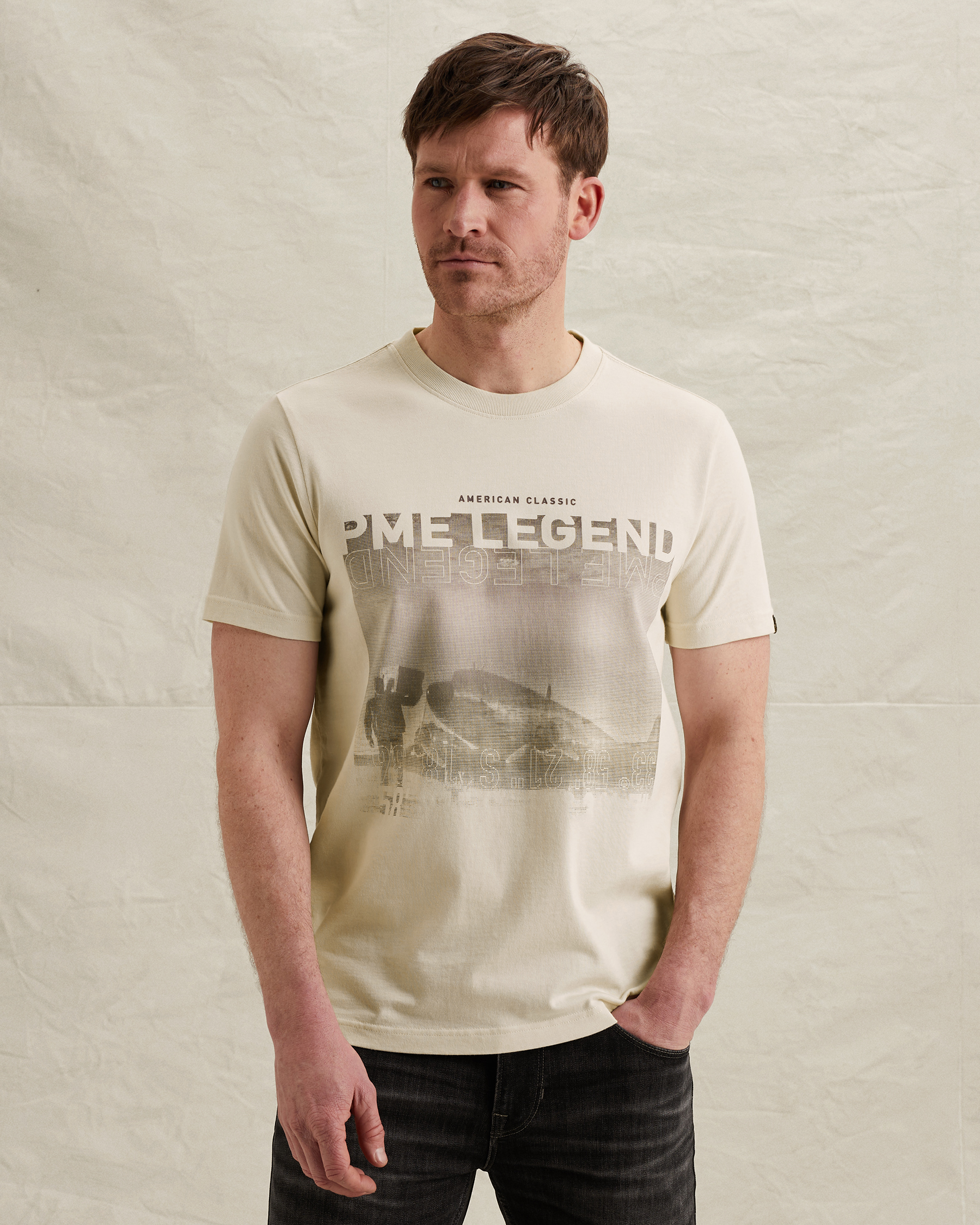 PME Legend T-shirt in jersey with artwork on the chestx