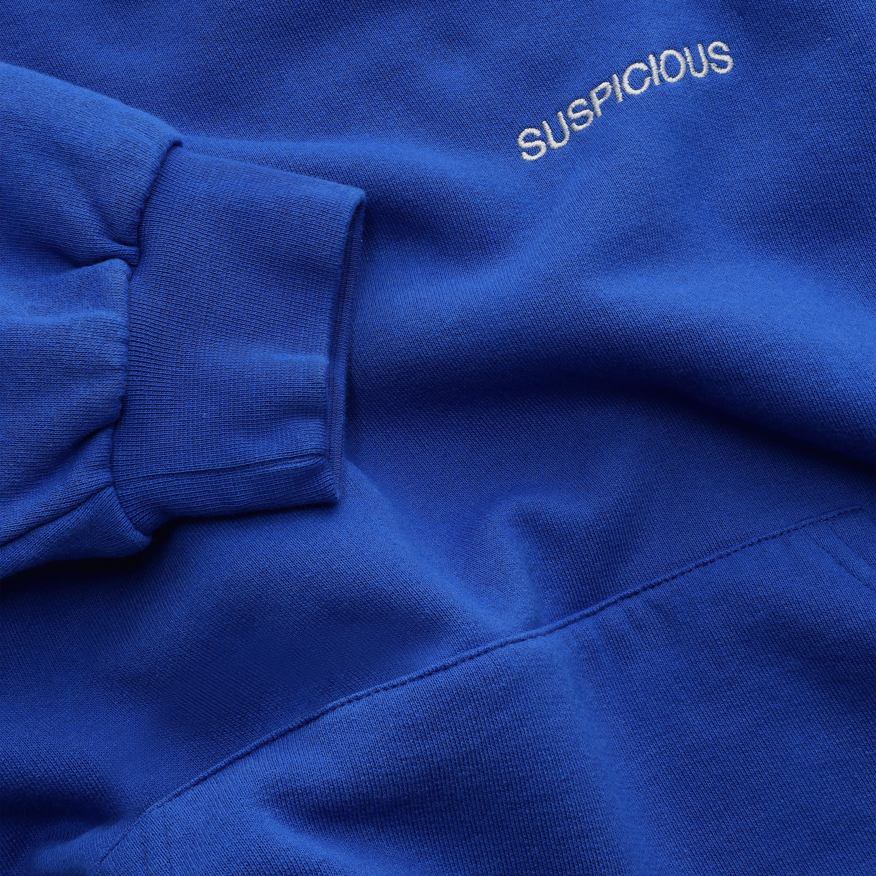 Suspicious Antwerp PL / The Essentials Hoodie - Big Blue
