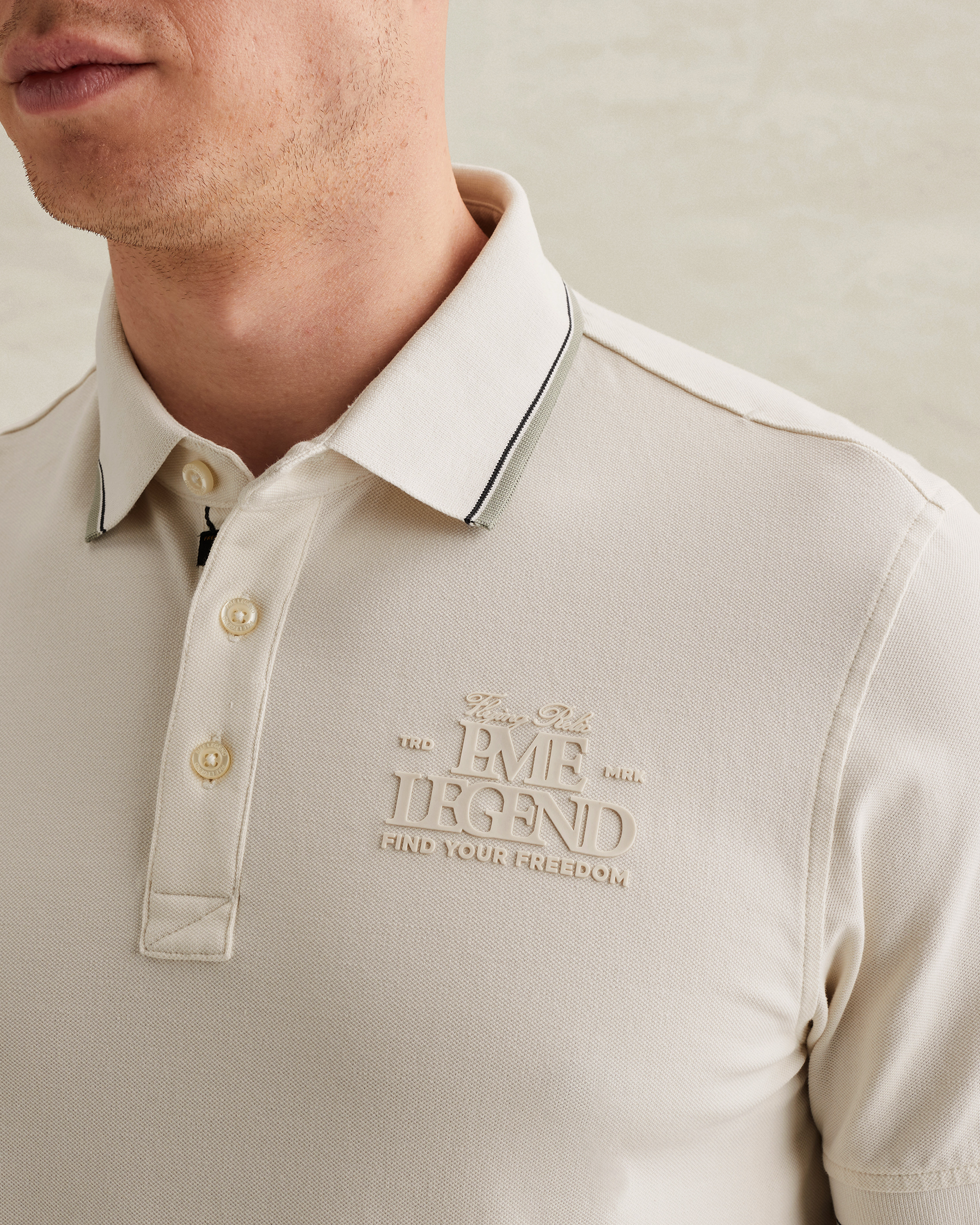 PME Legend Polo shirt in piqué with artworkx