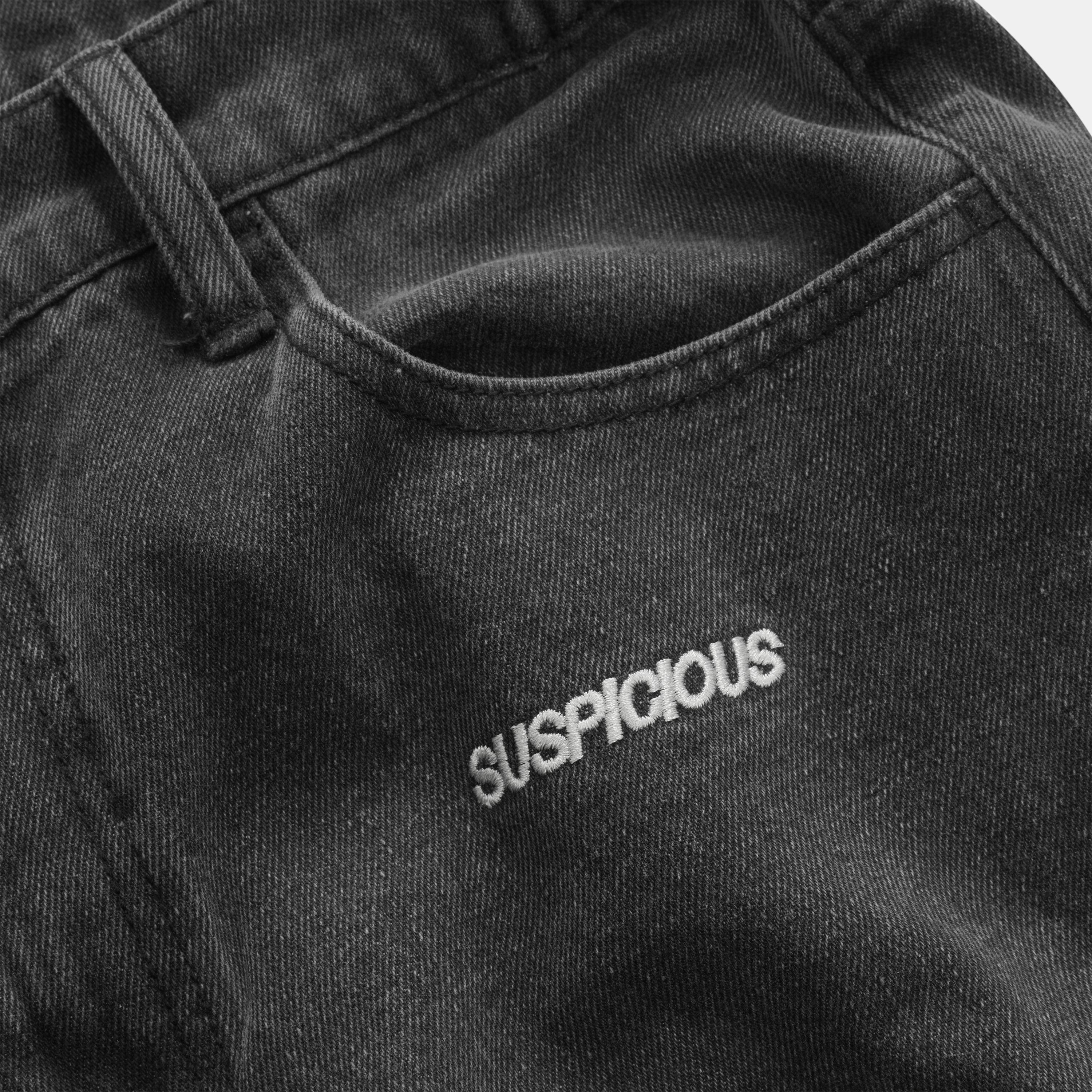 Suspicious Antwerp Fall / SSPCS Club Barrel Jeans - Washed Black