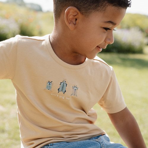 Little Dutch T-shirt short sleeves Almond - 86