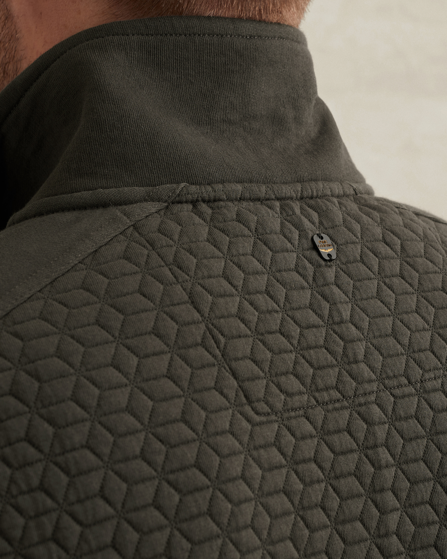 PME Legend Sweat jacket with textures and flight pocketx