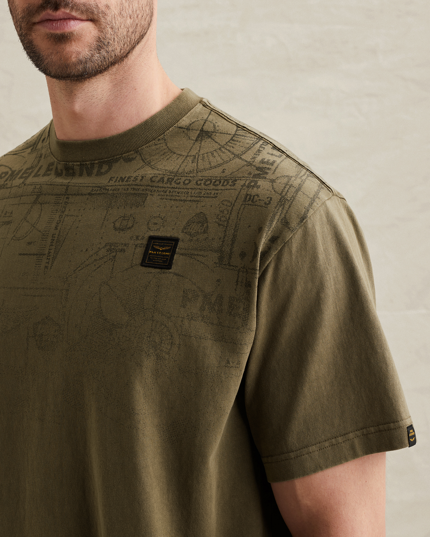 PME Legend Relaxed fit T-shirt with artworkx