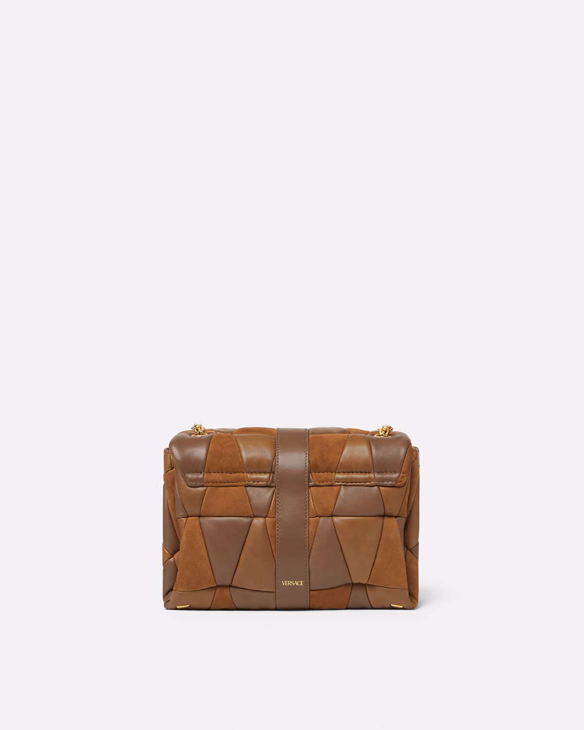 Versace Kleio Quilted Shoulder Bag