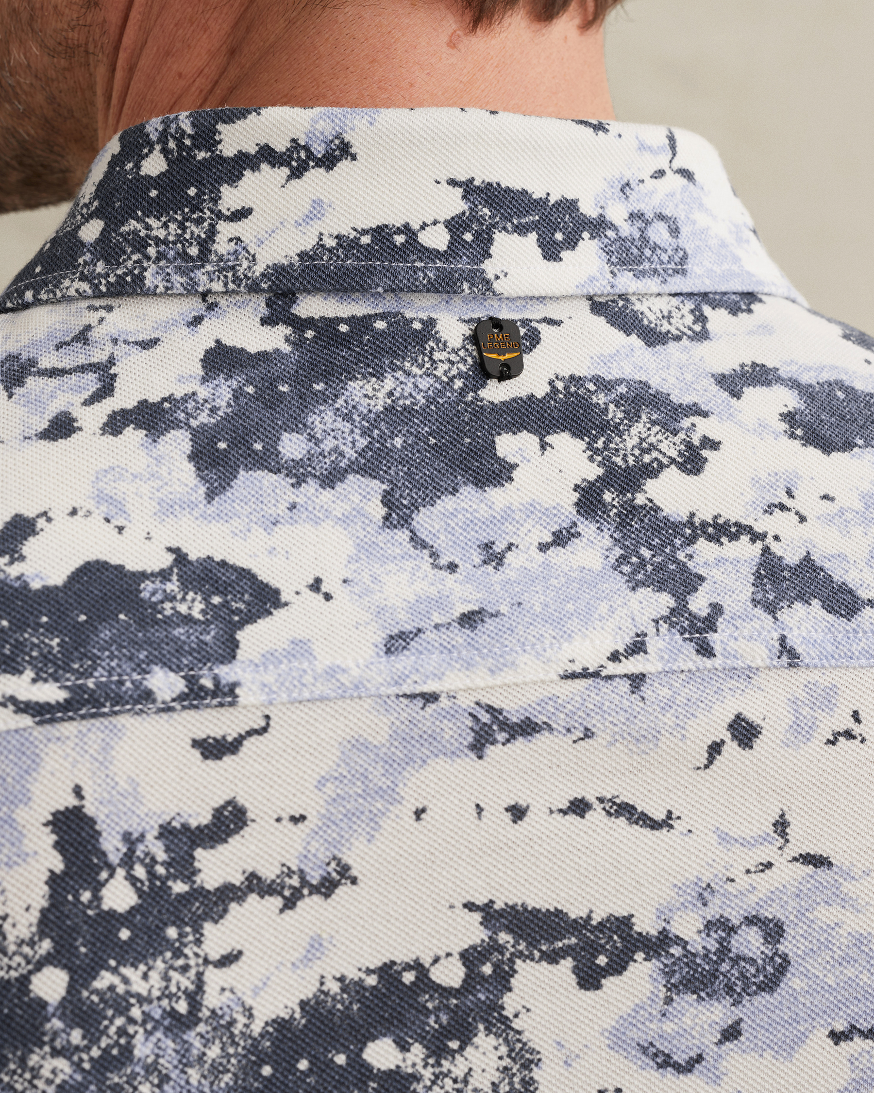 PME Legend Shirt with short sleeves in piquéx
