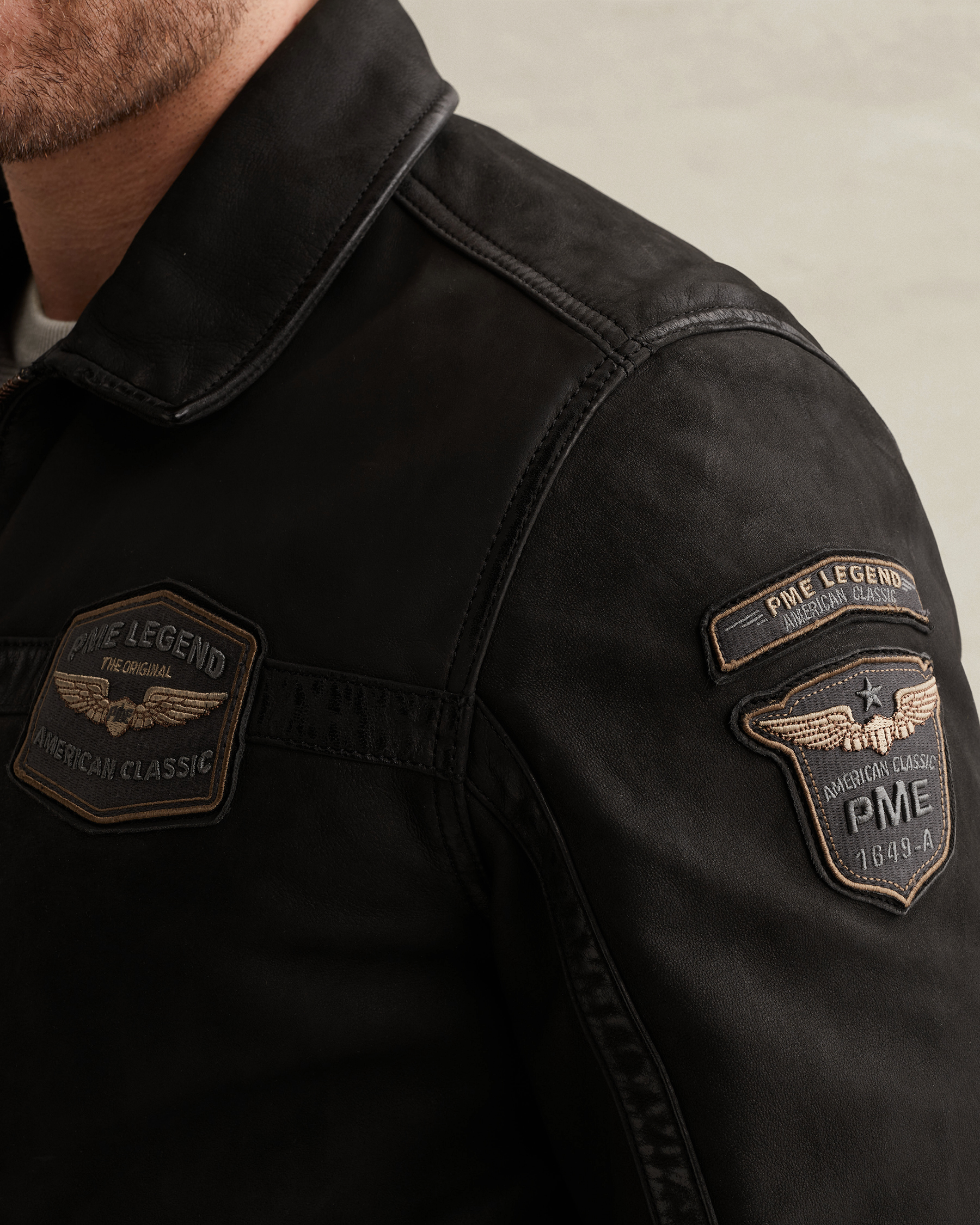 PME Legend Summer Hudson leather jacketx