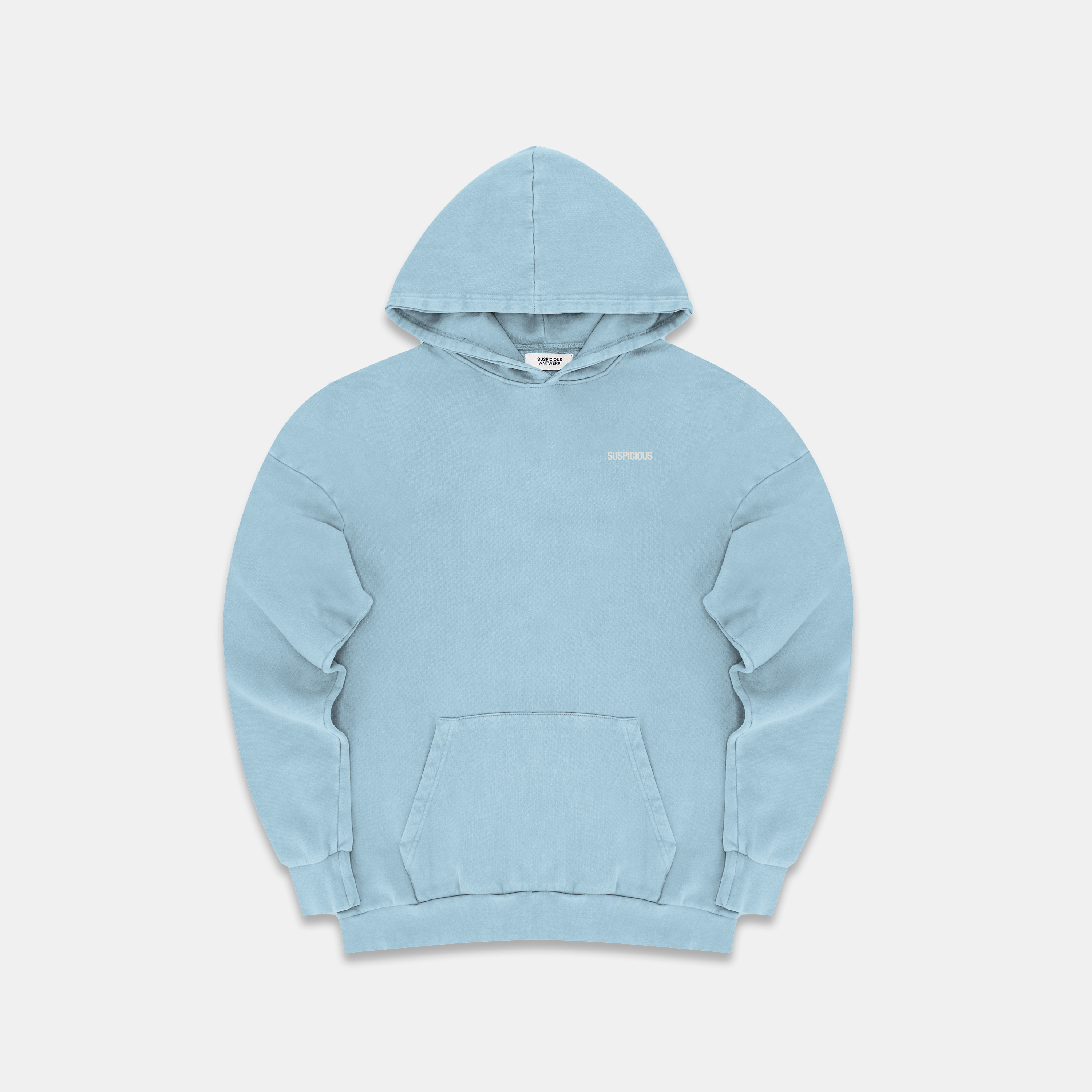 Suspicious Antwerp (SS24) The Suspicious Hoodie - Coral Blue