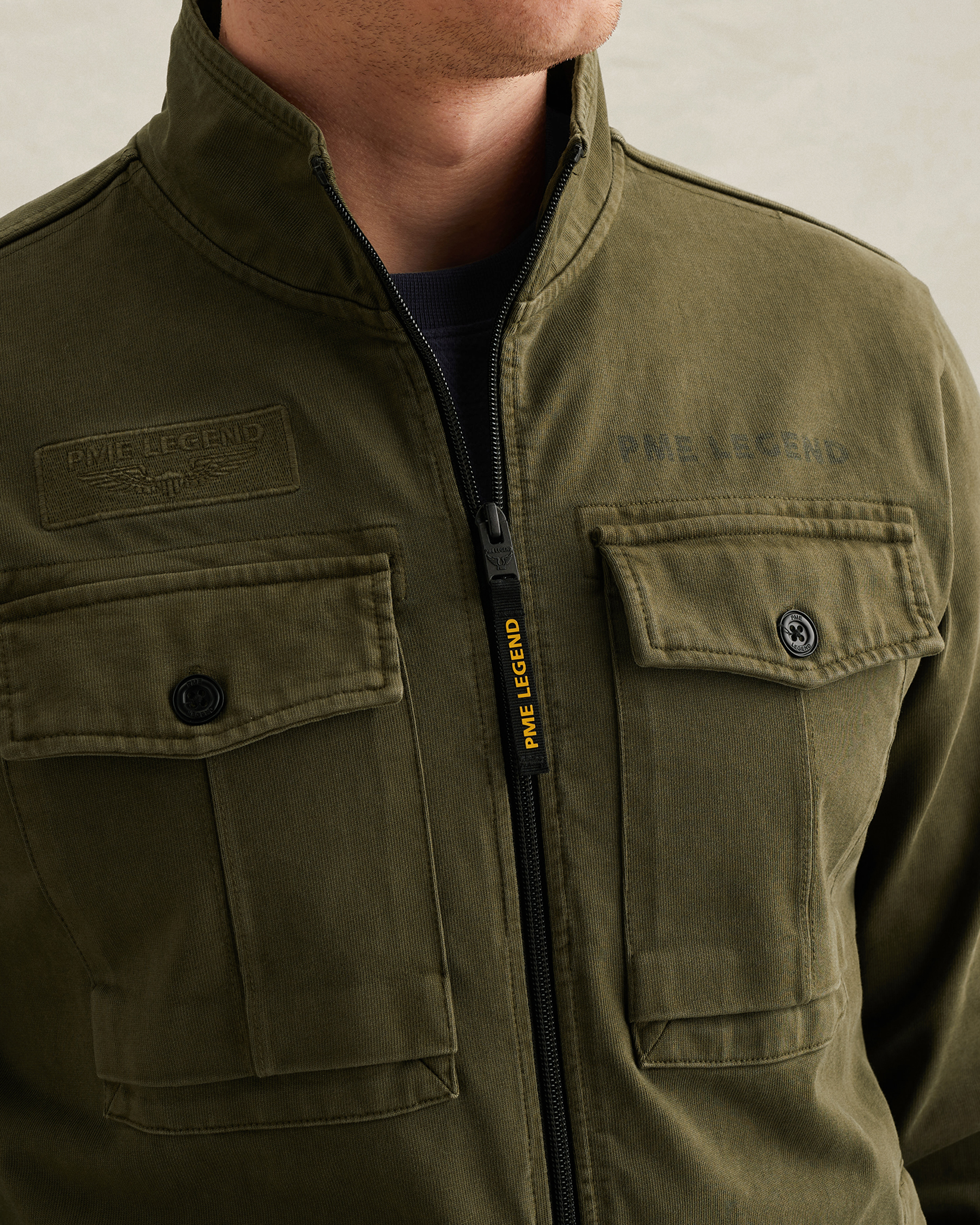PME Legend Hybrid jacket with zipper closurex
