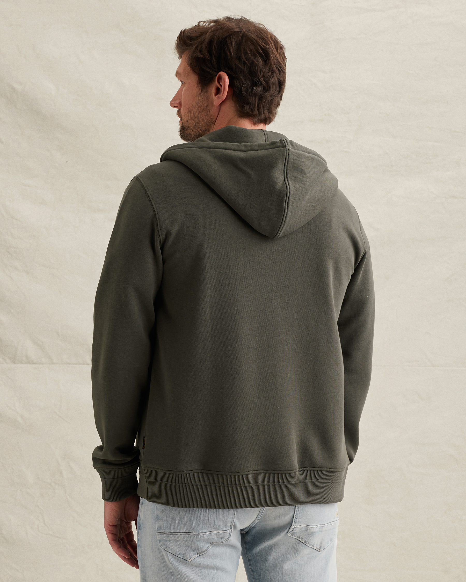PME Legend Sweat jacket with hood and zipper closurex