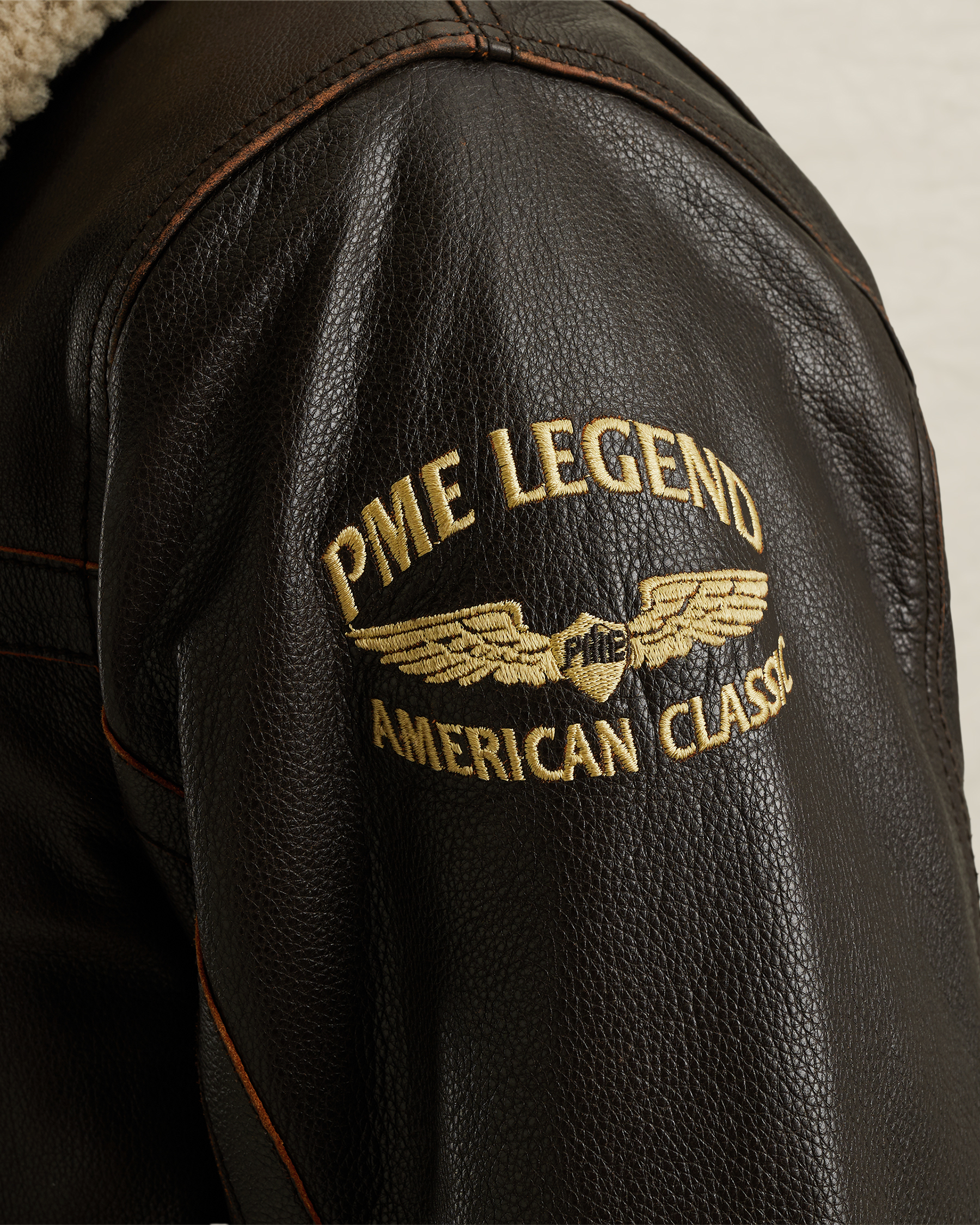 PME Legend Iconic Hudson leather jacketx