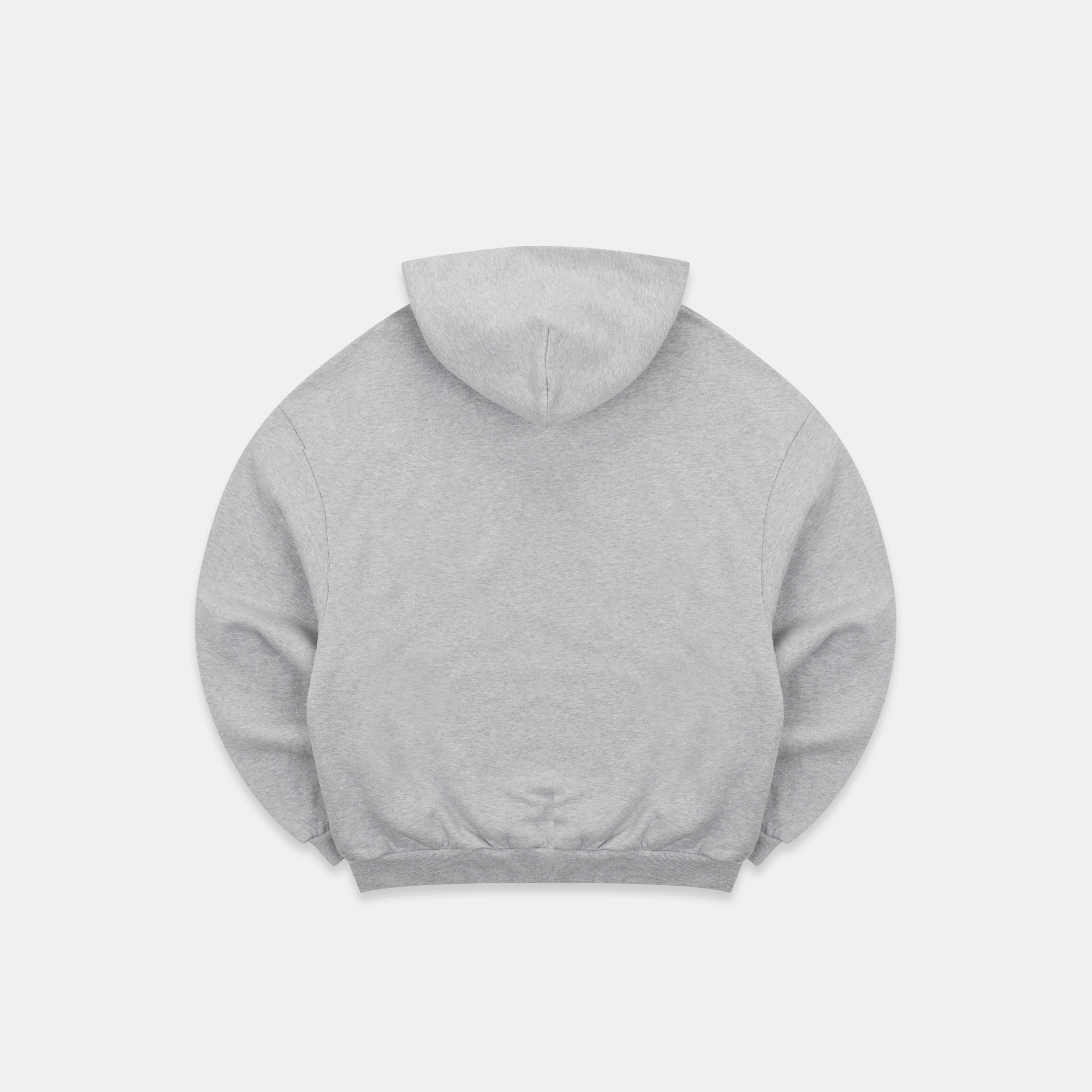 Suspicious Antwerp Fall / Core Zip-Up Hoodie - Neutral Heather