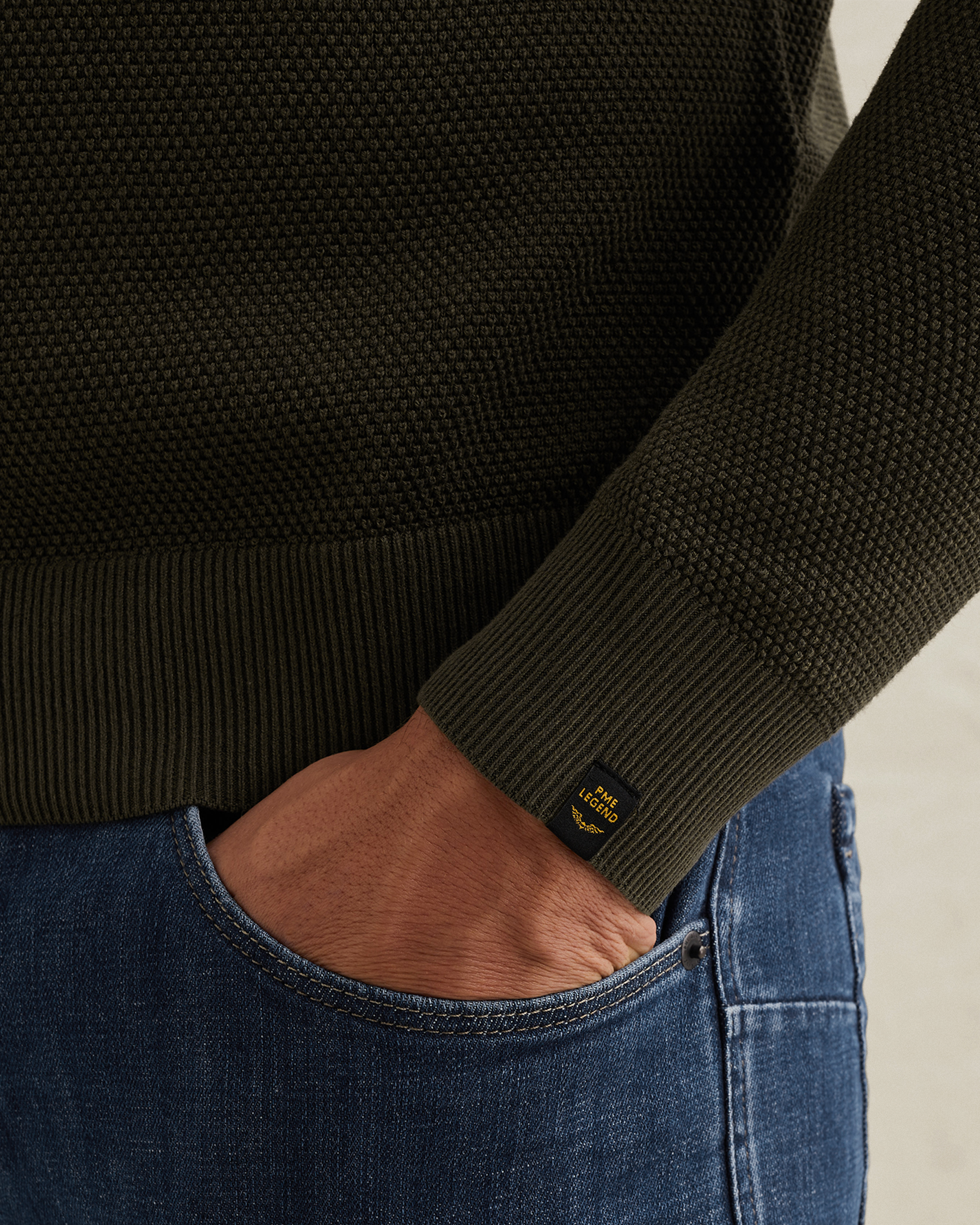 PME Legend Pullover in cotton/modalx